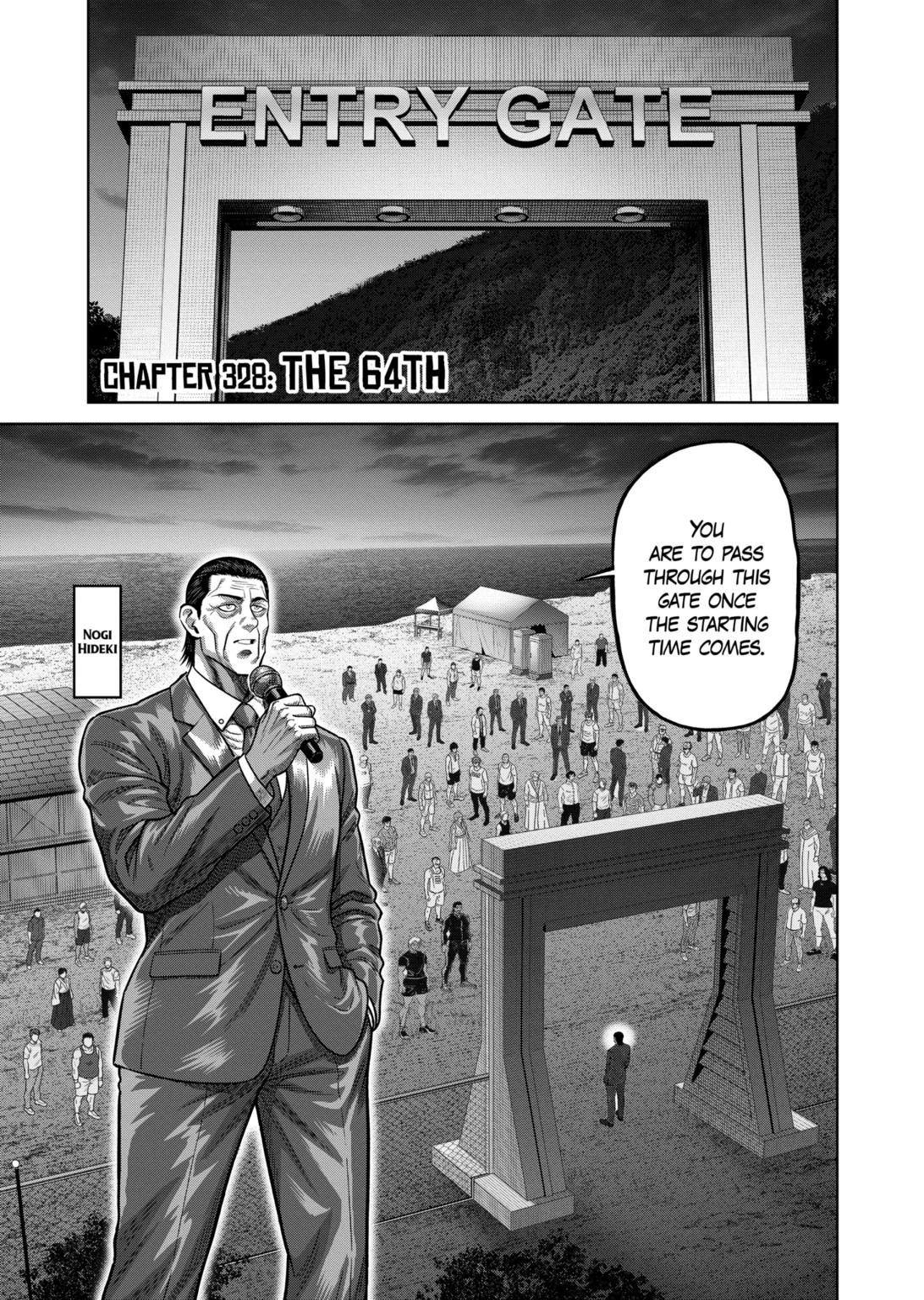 Kengan Omega Chapter 328 - Page 1
