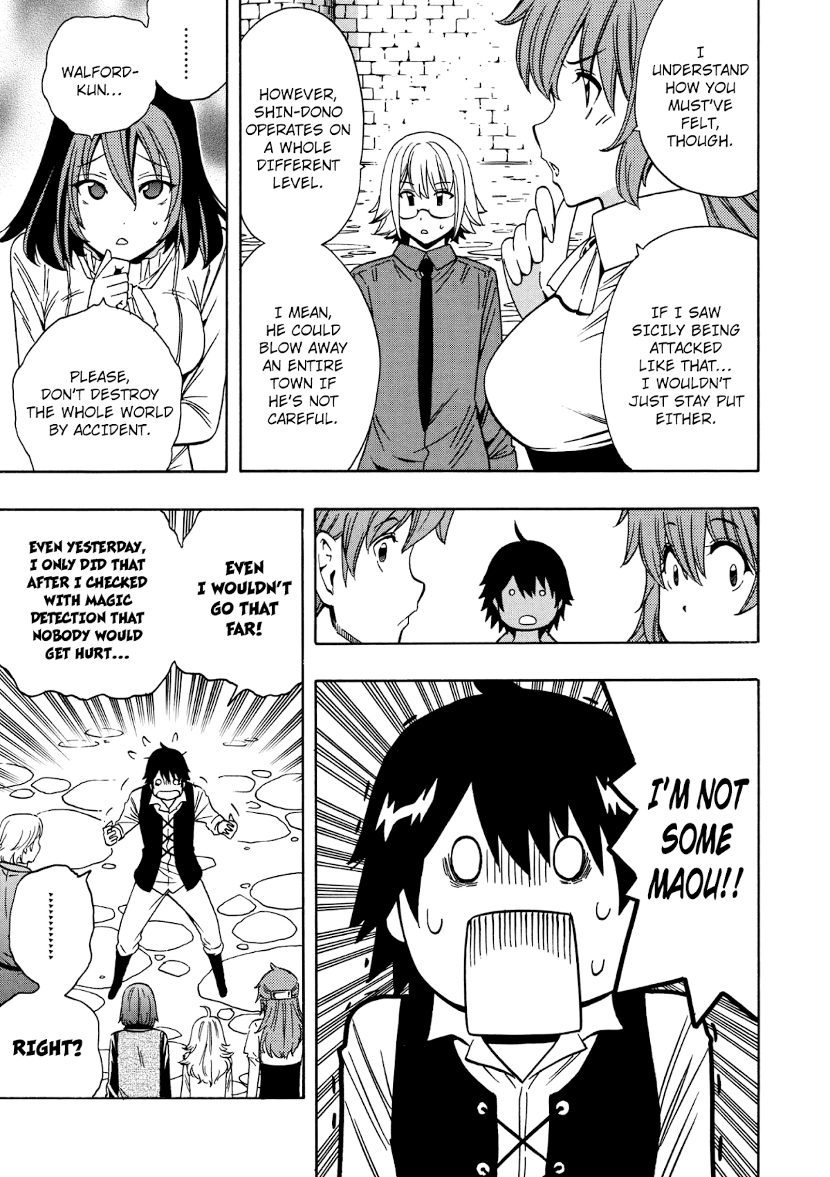 Kenja no Mago Chapter 26 - Page 3