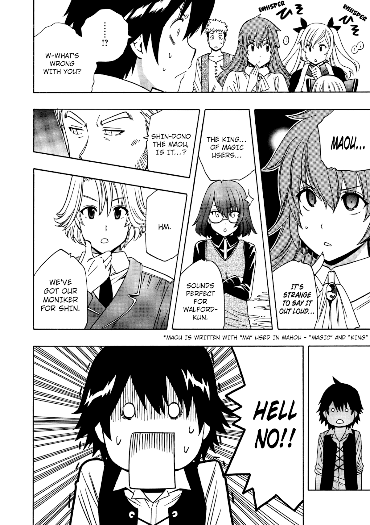 Kenja no Mago Chapter 26 - Page 4