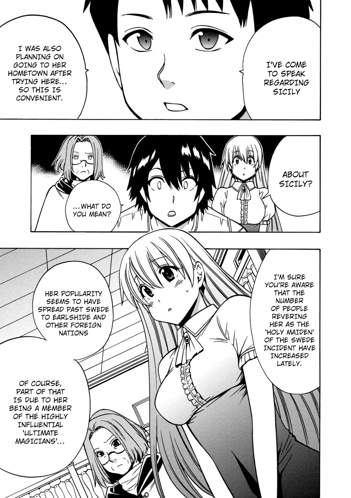 Kenja no Mago Chapter 28 - Page 3
