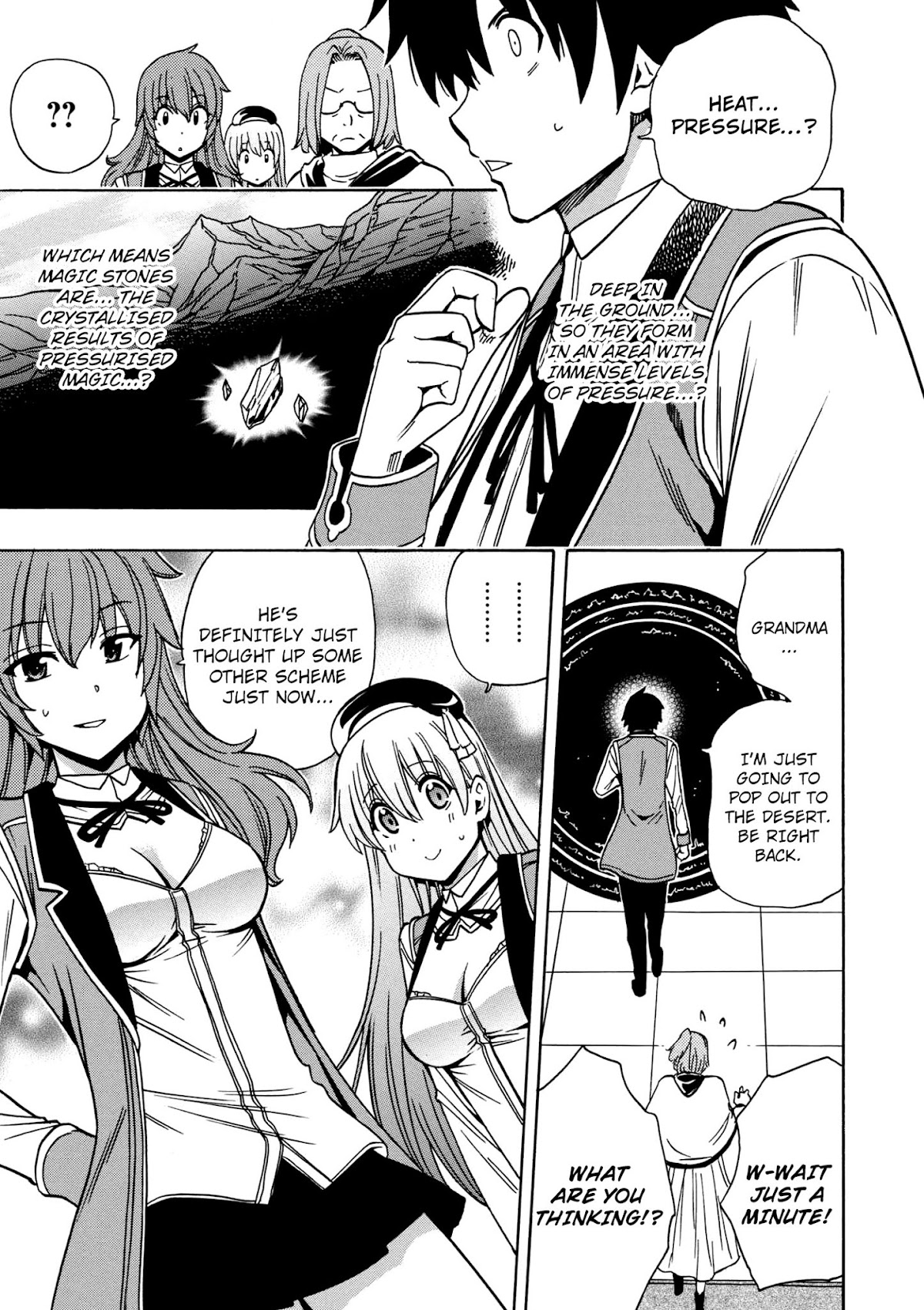 Kenja no Mago Chapter 29 - Page 9