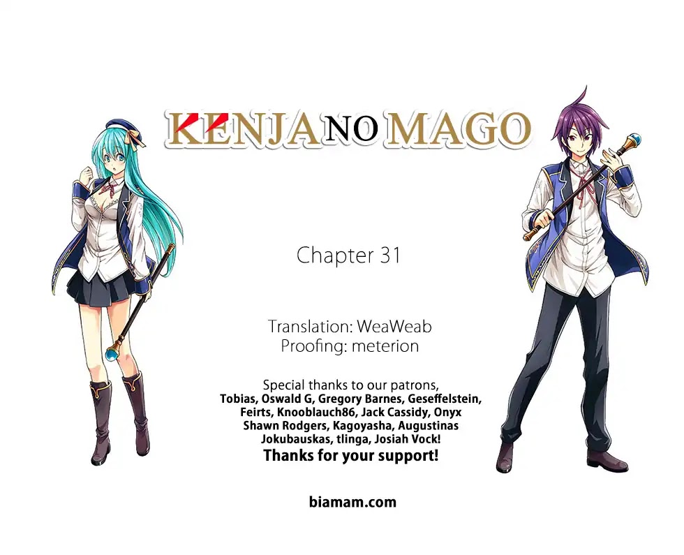 Kenja no Mago Chapter 31 - Page 0