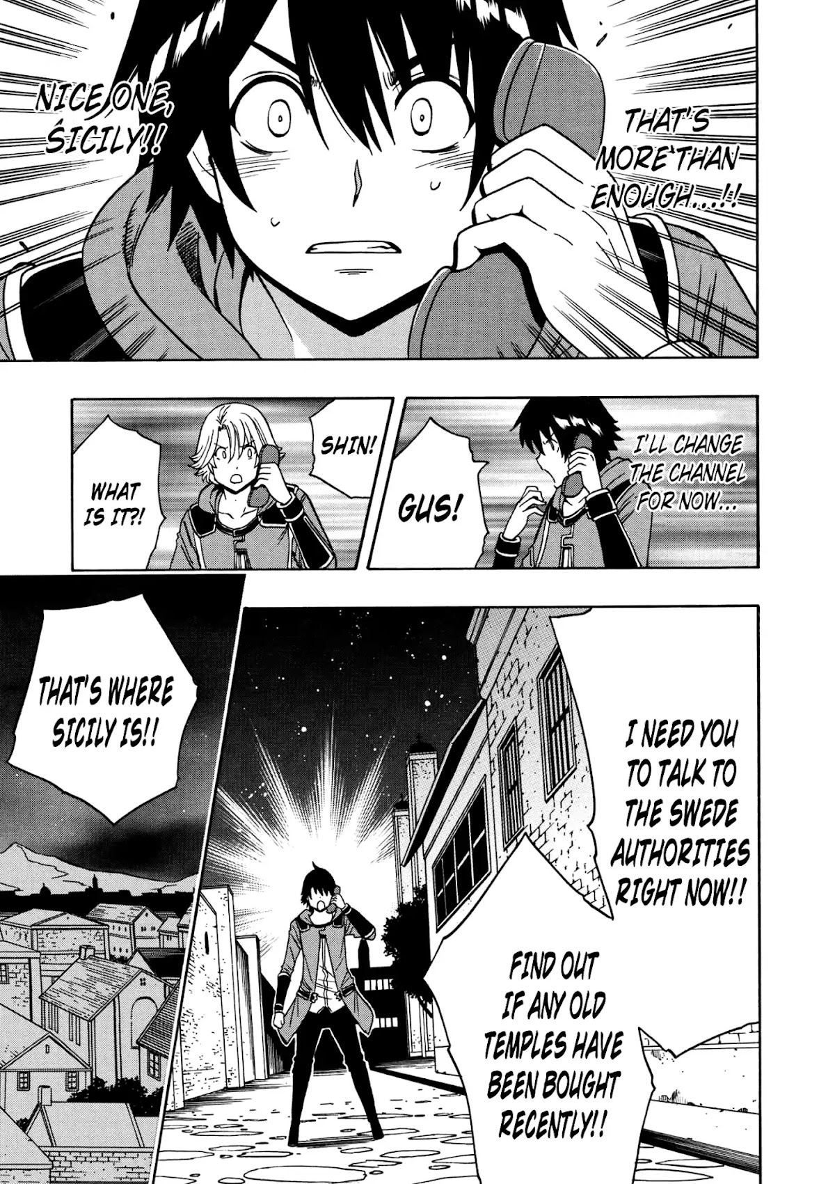 Kenja no Mago Chapter 32 - Page 13