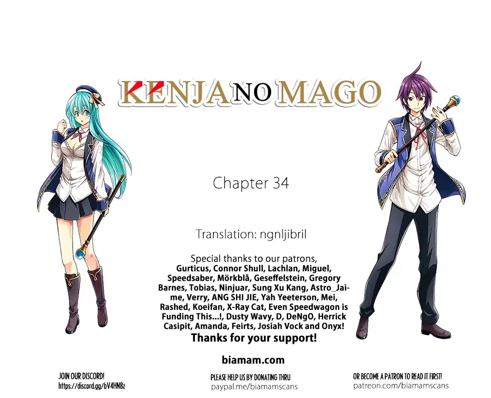 Kenja no Mago Chapter 34 - Page 0