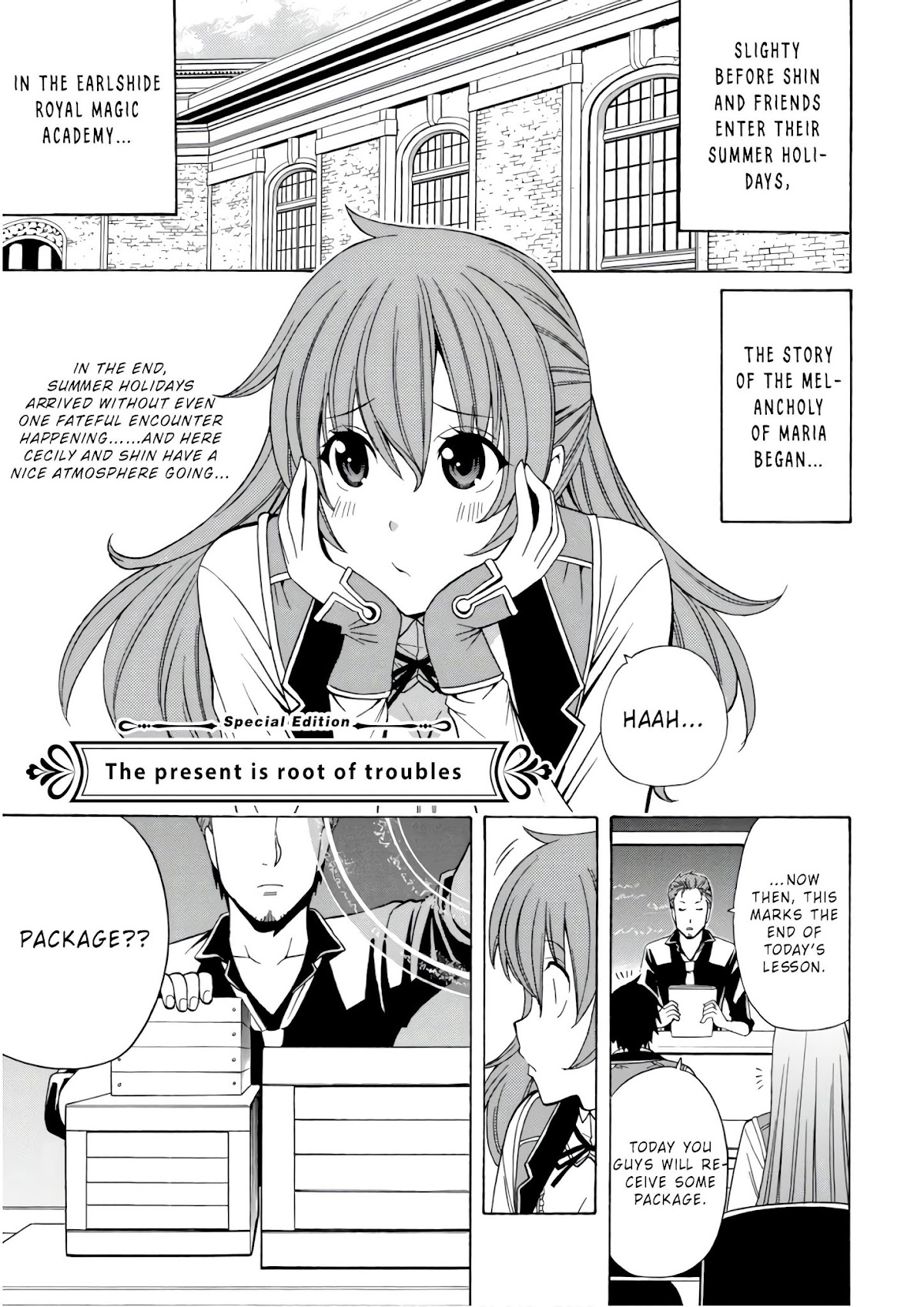 Kenja no Mago Chapter 36.5 - Page 1