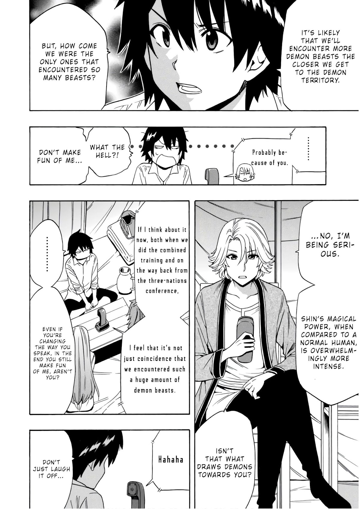 Kenja no Mago Chapter 40 - Page 4