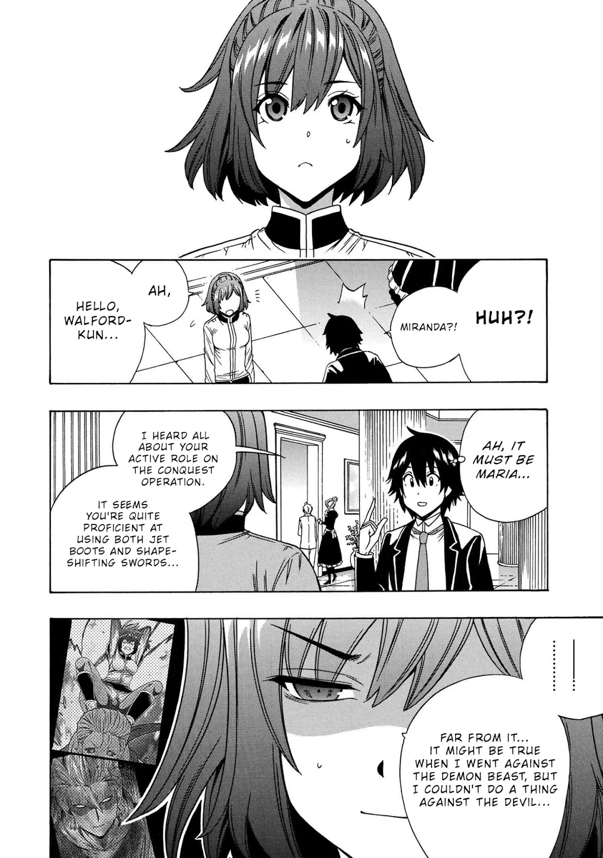 Kenja no Mago Chapter 54 - Page 32