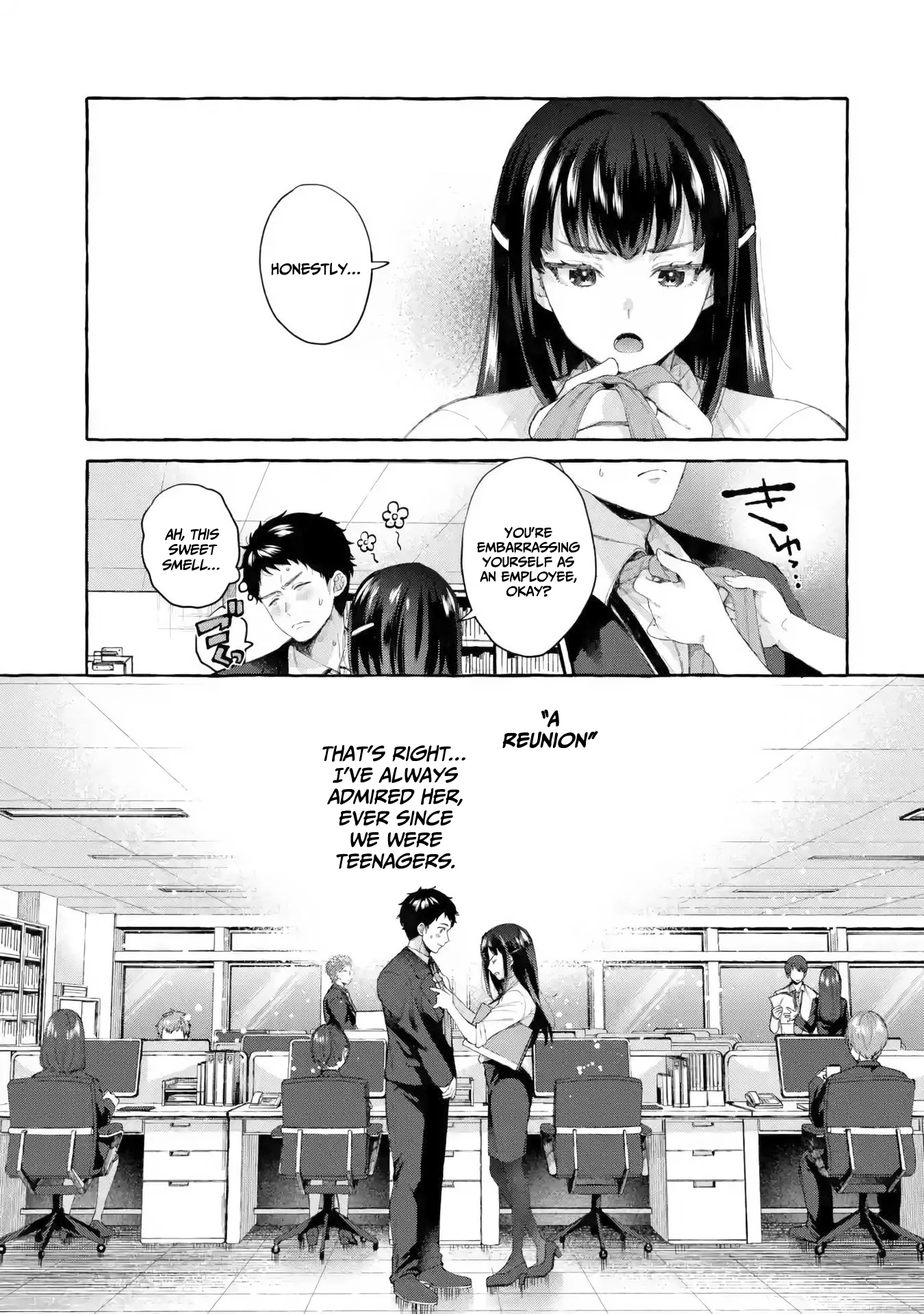 Kibishii Onna Joushi ga Koukousei ni Modottara Ore ni Dere Dere suru Riyuu Chapter 1.1 - Page 12