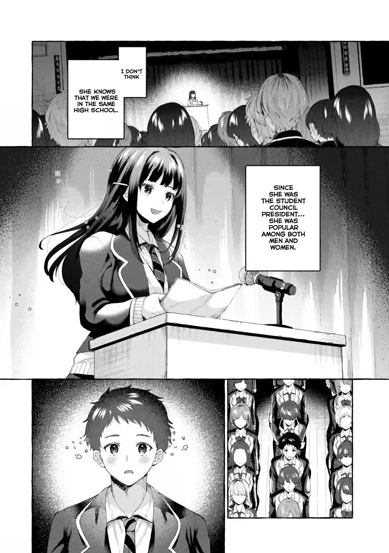Kibishii Onna Joushi ga Koukousei ni Modottara Ore ni Dere Dere suru Riyuu Chapter 1.1 - Page 13