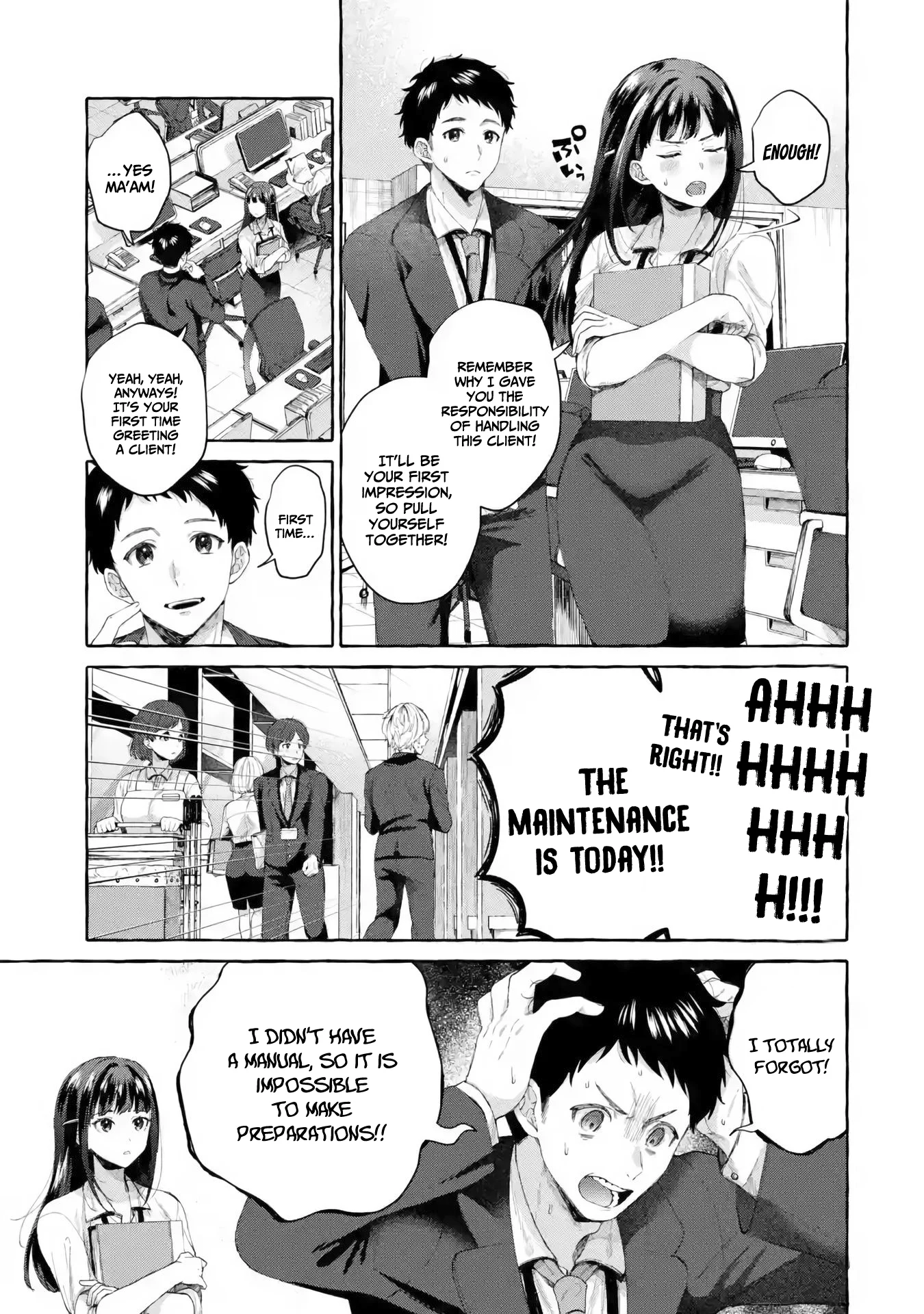 Kibishii Onna Joushi ga Koukousei ni Modottara Ore ni Dere Dere suru Riyuu Chapter 1.1 - Page 16