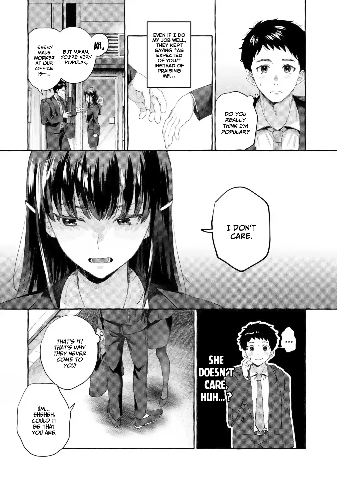 Kibishii Onna Joushi ga Koukousei ni Modottara Ore ni Dere Dere suru Riyuu Chapter 1.1 - Page 23