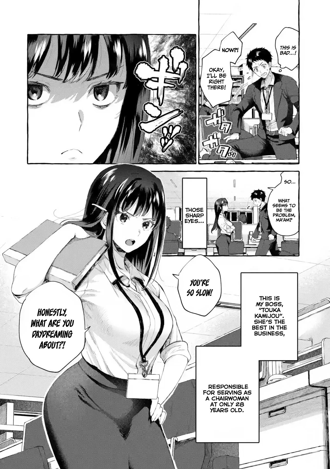 Kibishii Onna Joushi ga Koukousei ni Modottara Ore ni Dere Dere suru Riyuu Chapter 1.1 - Page 7