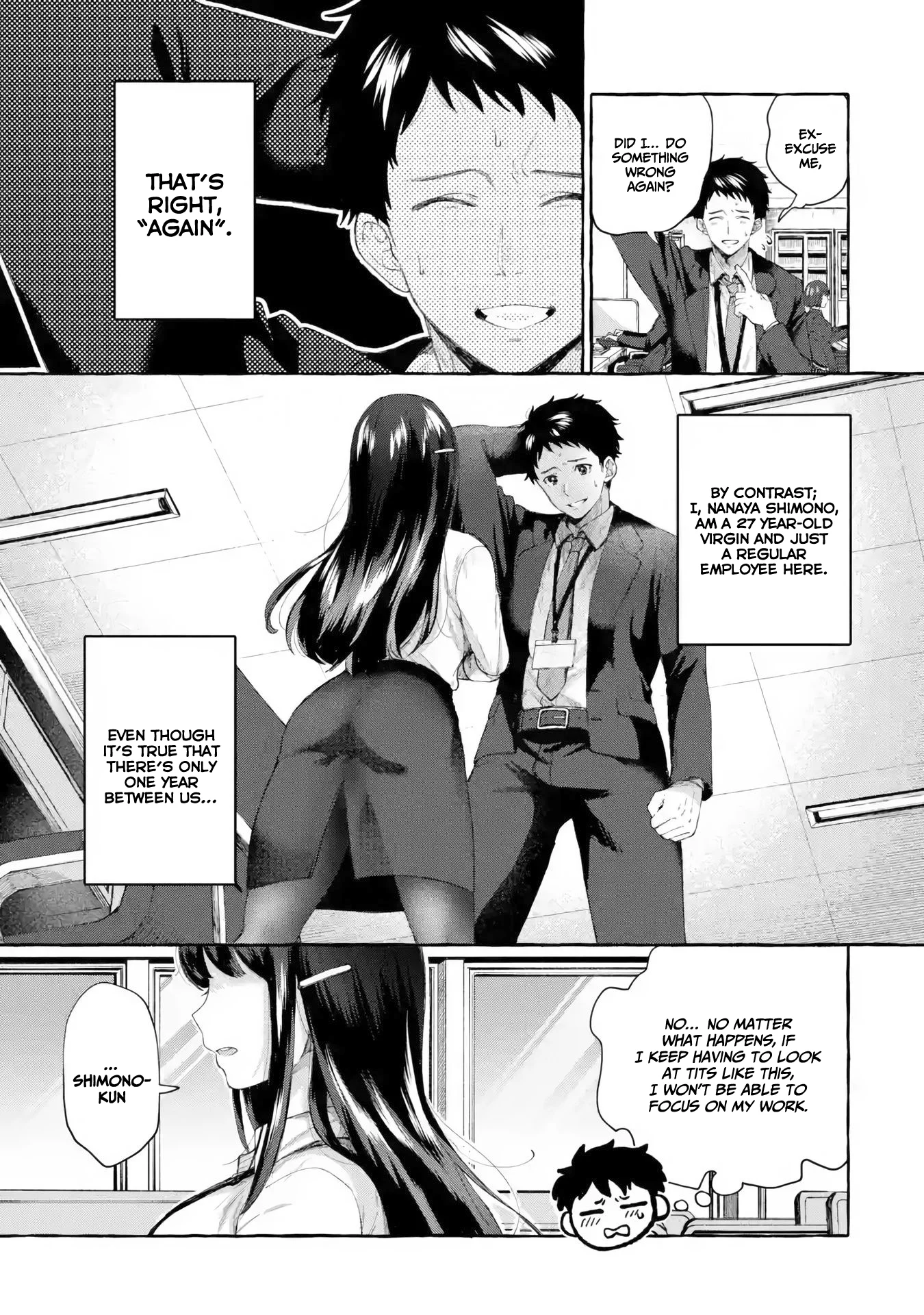 Kibishii Onna Joushi ga Koukousei ni Modottara Ore ni Dere Dere suru Riyuu Chapter 1.1 - Page 10
