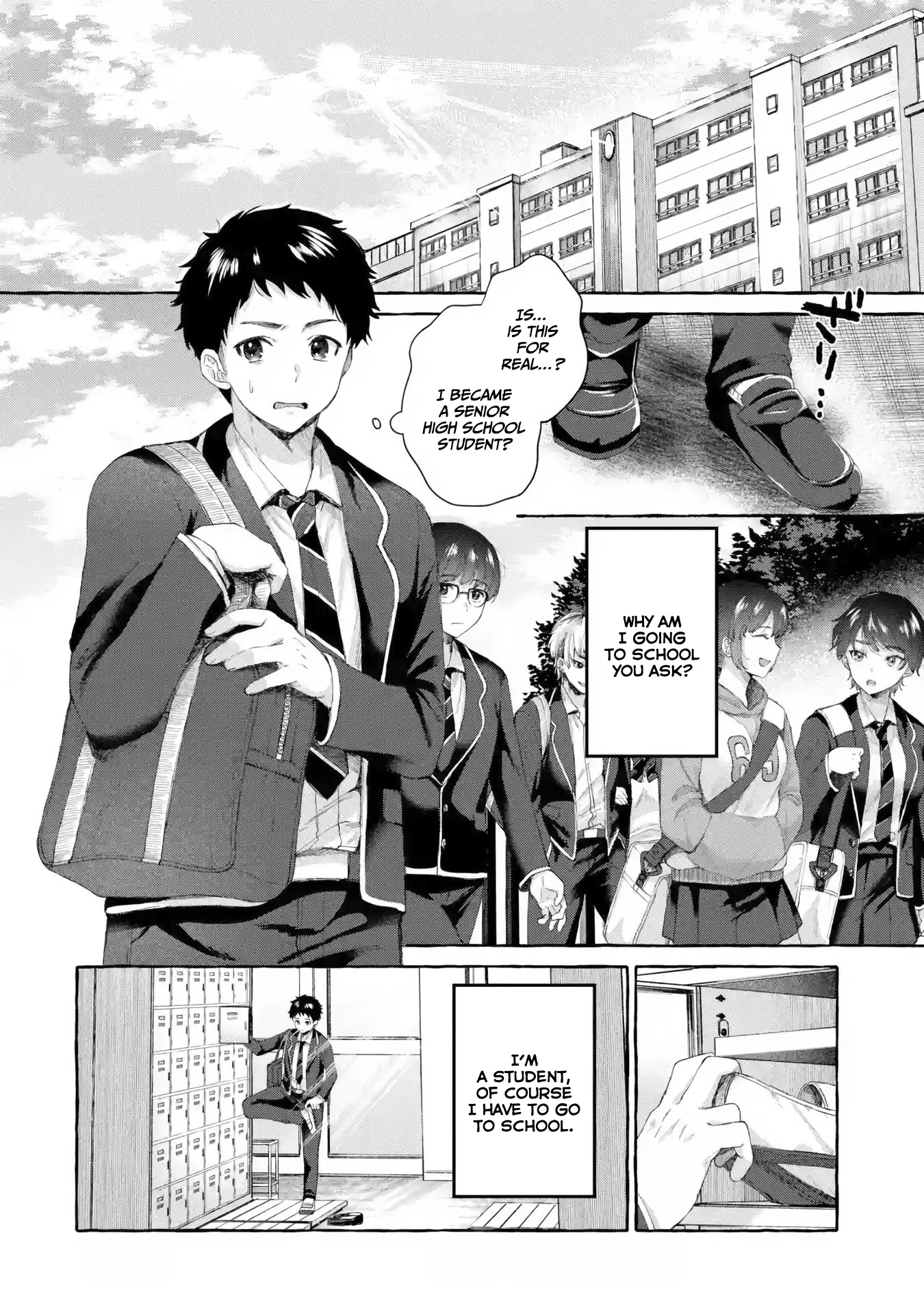 Kibishii Onna Joushi ga Koukousei ni Modottara Ore ni Dere Dere suru Riyuu Chapter 1.2 - Page 11