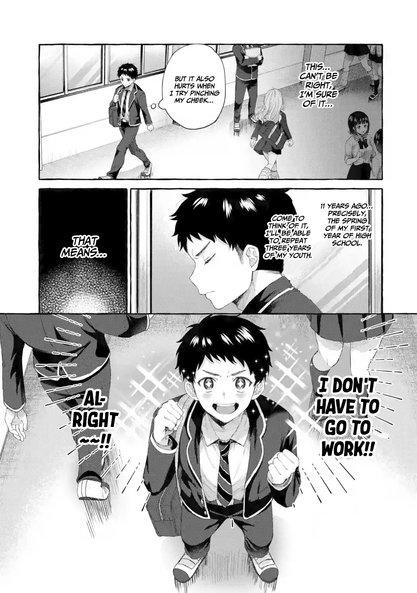 Kibishii Onna Joushi ga Koukousei ni Modottara Ore ni Dere Dere suru Riyuu Chapter 1.2 - Page 14