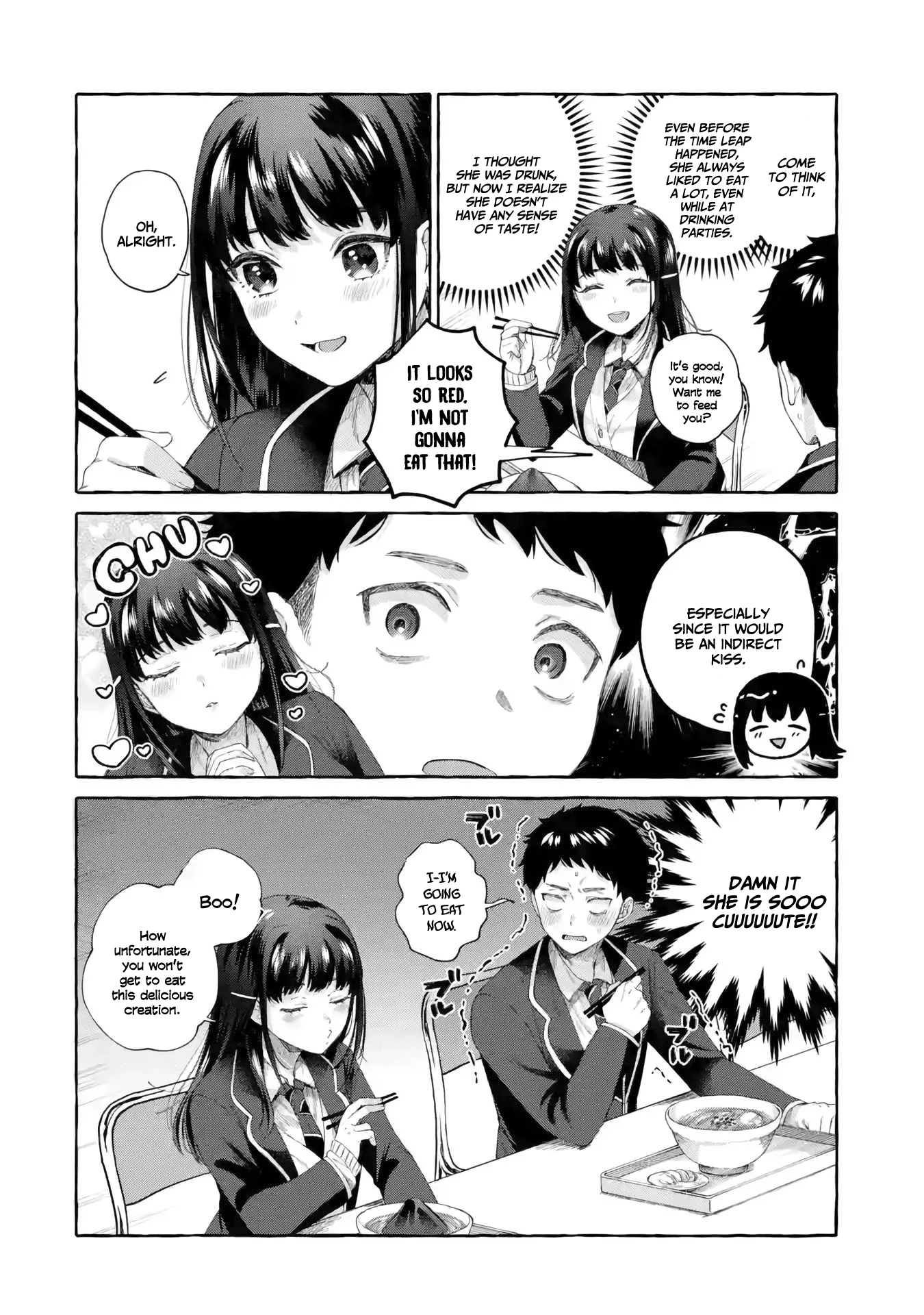 Kibishii Onna Joushi ga Koukousei ni Modottara Ore ni Dere Dere suru Riyuu Chapter 3 - Page 15