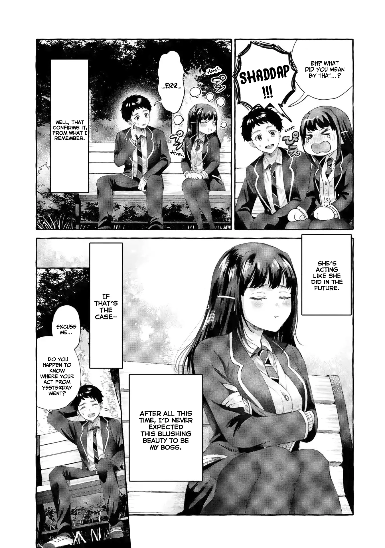 Kibishii Onna Joushi ga Koukousei ni Modottara Ore ni Dere Dere suru Riyuu Chapter 3 - Page 30