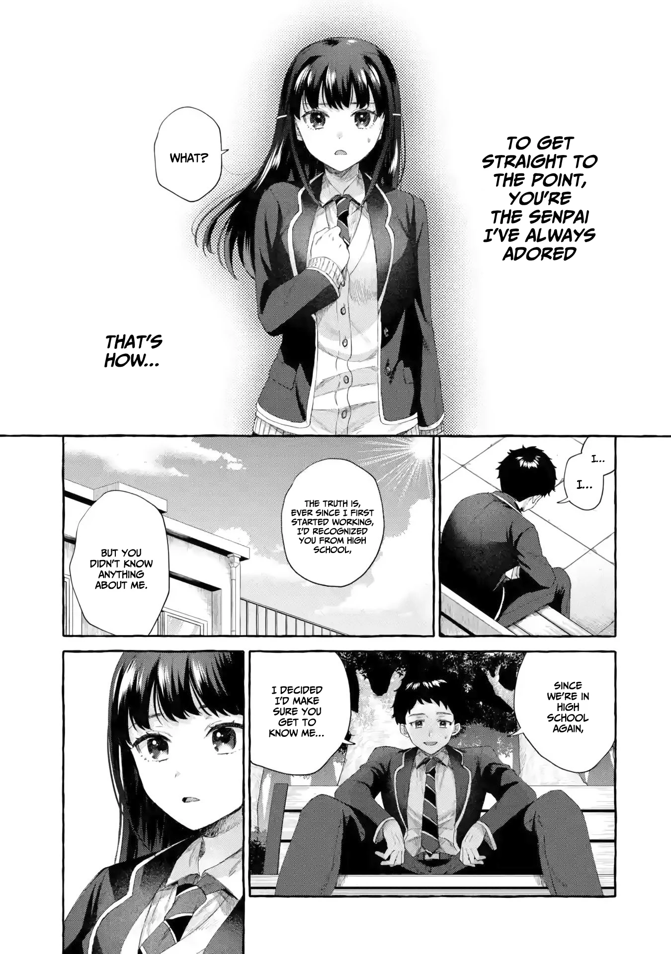 Kibishii Onna Joushi ga Koukousei ni Modottara Ore ni Dere Dere suru Riyuu Chapter 3 - Page 32