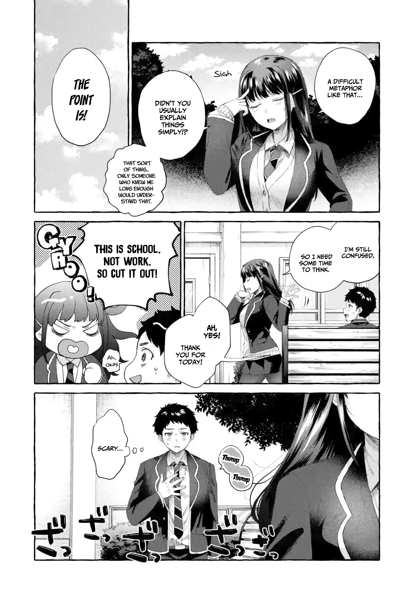 Kibishii Onna Joushi ga Koukousei ni Modottara Ore ni Dere Dere suru Riyuu Chapter 3 - Page 35