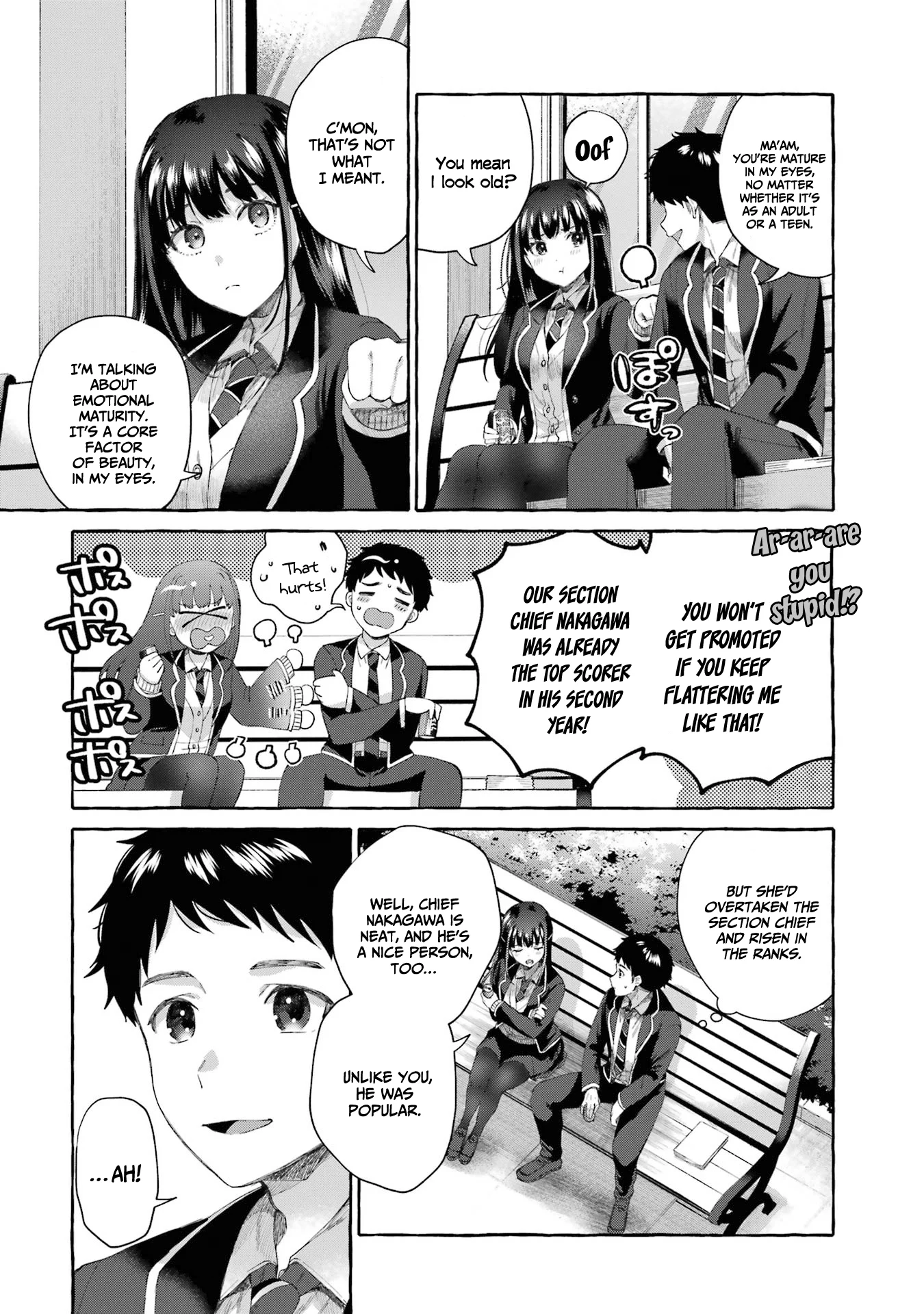 Kibishii Onna Joushi ga Koukousei ni Modottara Ore ni Dere Dere suru Riyuu Chapter 4 - Page 24