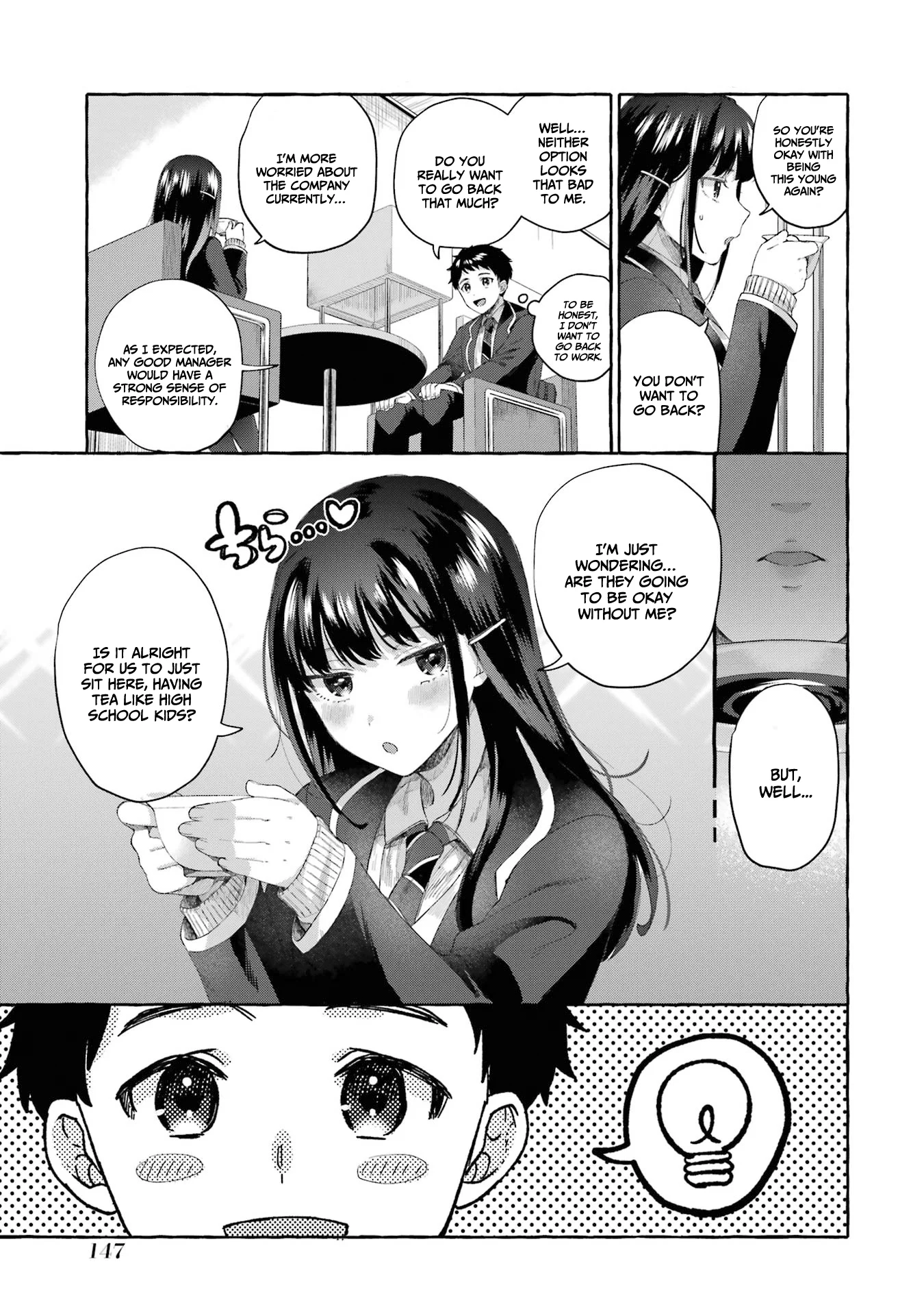 Kibishii Onna Joushi ga Koukousei ni Modottara Ore ni Dere Dere suru Riyuu Chapter 4 - Page 10