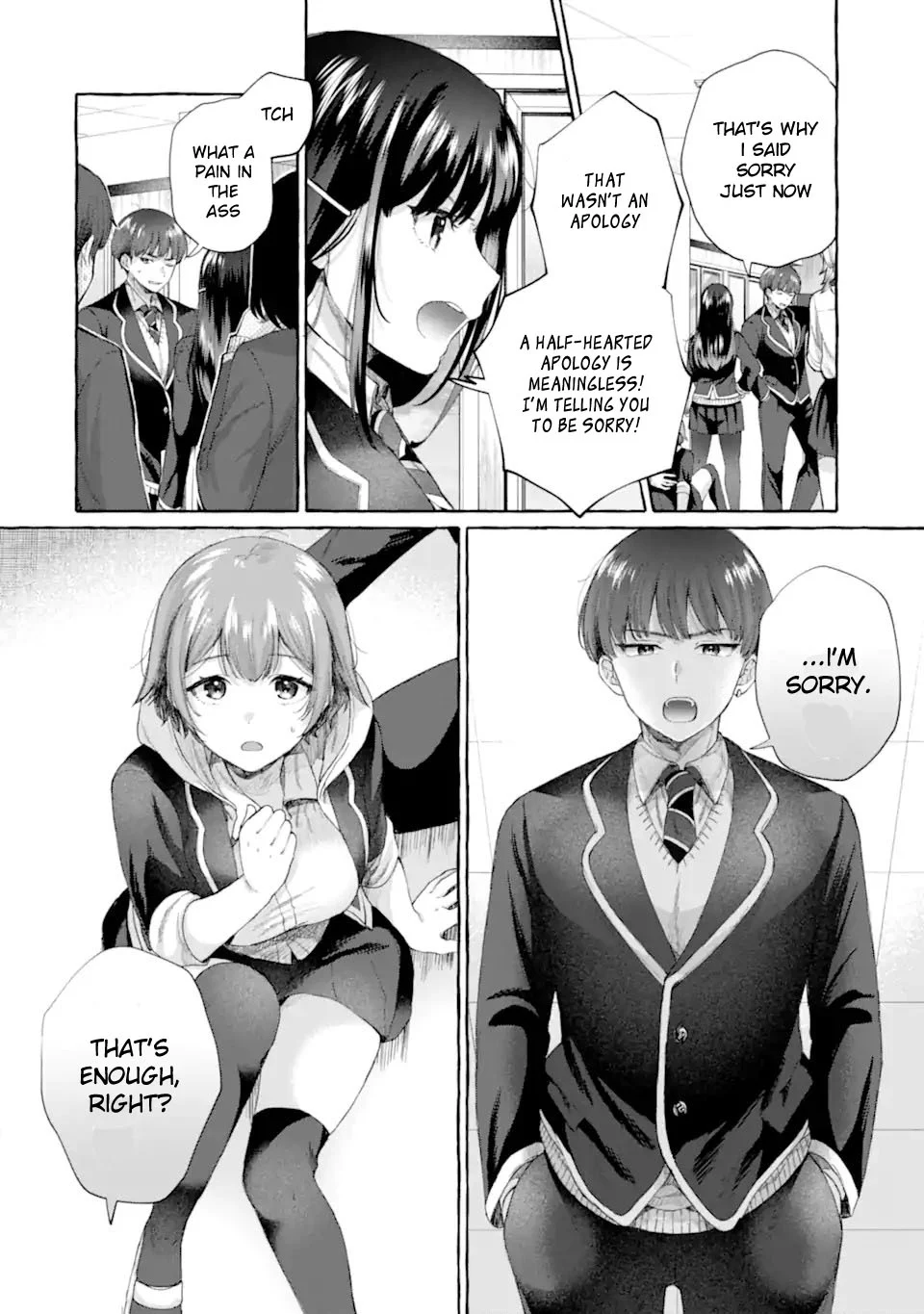 Kibishii Onna Joushi ga Koukousei ni Modottara Ore ni Dere Dere suru Riyuu Chapter 5.1 - Page 4