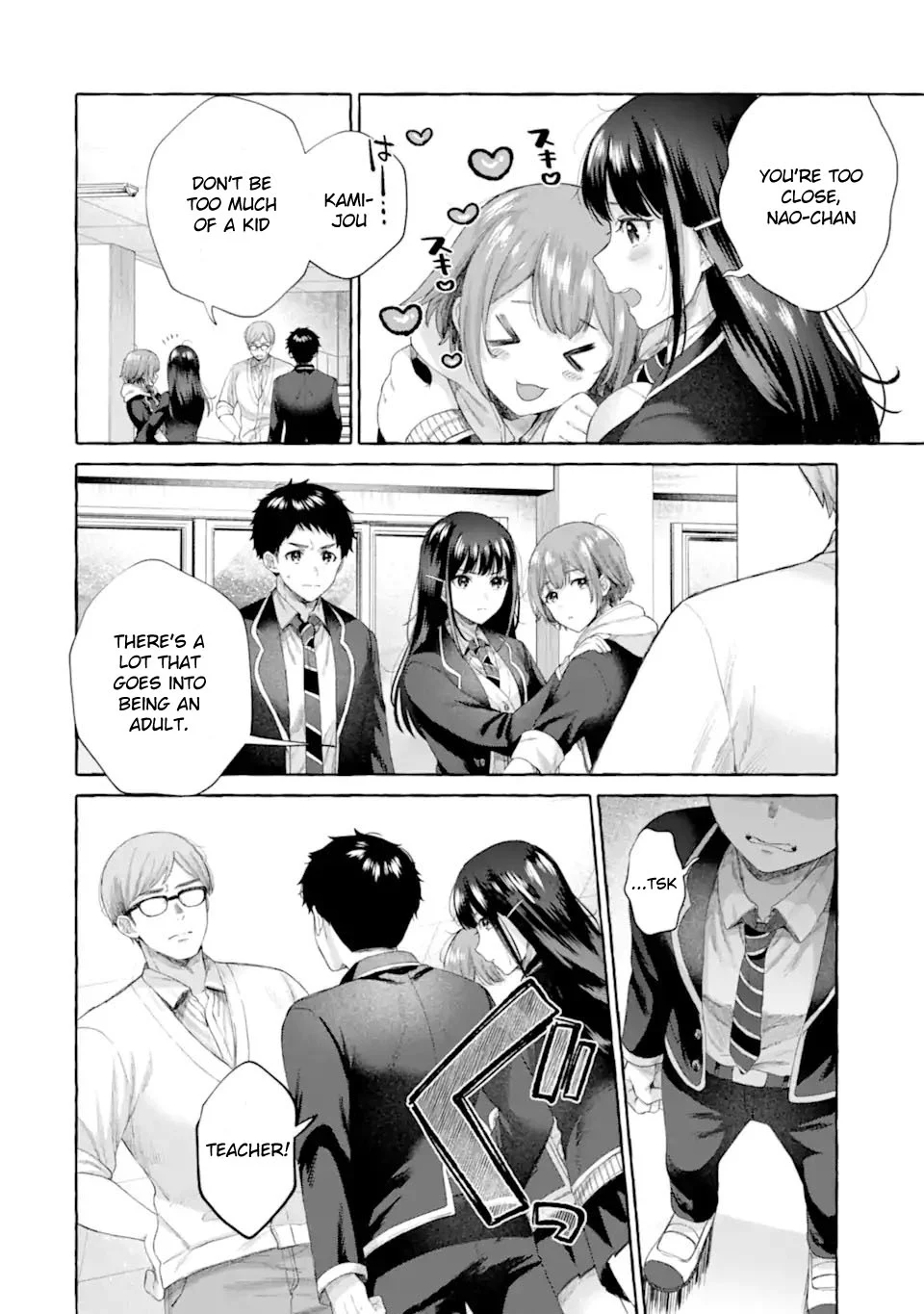 Kibishii Onna Joushi ga Koukousei ni Modottara Ore ni Dere Dere suru Riyuu Chapter 5.1 - Page 6