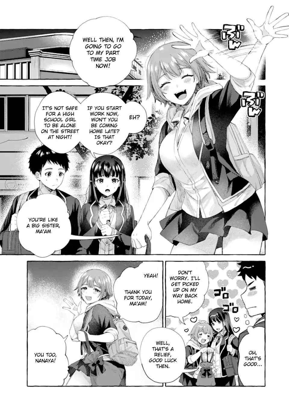 Kibishii Onna Joushi ga Koukousei ni Modottara Ore ni Dere Dere suru Riyuu Chapter 5.1 - Page 9