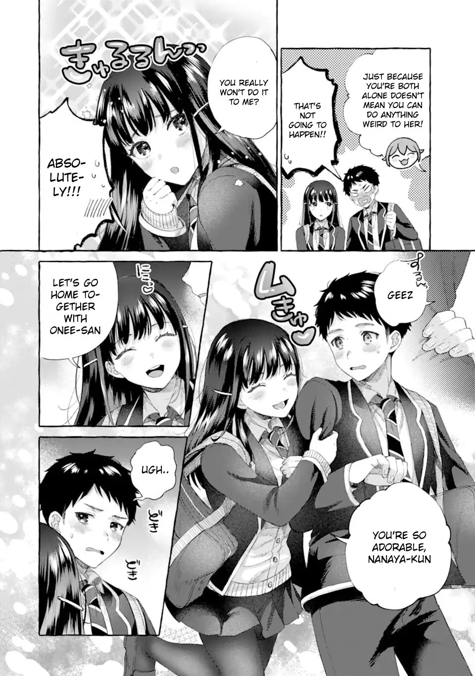 Kibishii Onna Joushi ga Koukousei ni Modottara Ore ni Dere Dere suru Riyuu Chapter 5.1 - Page 10