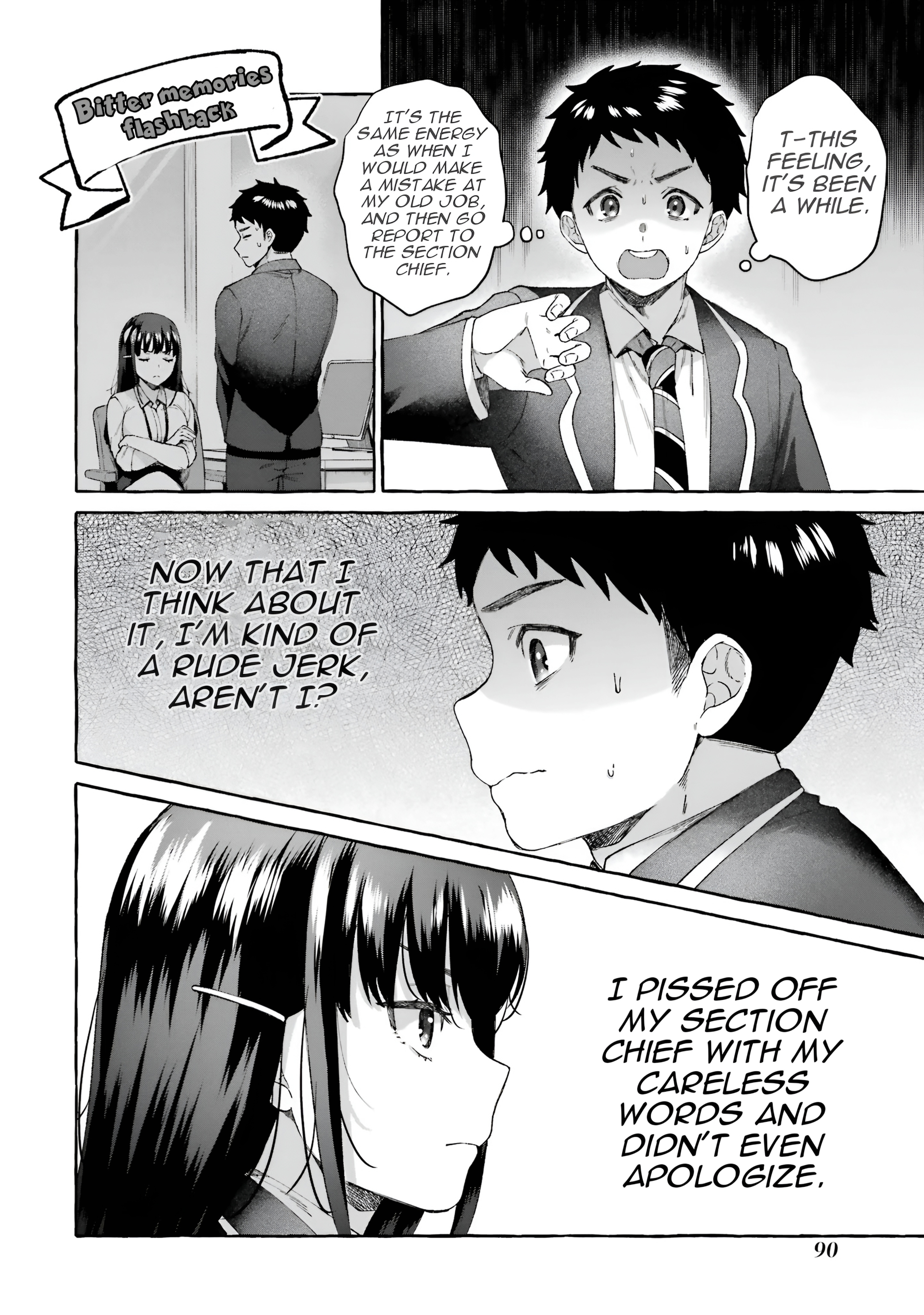 Kibishii Onna Joushi ga Koukousei ni Modottara Ore ni Dere Dere suru Riyuu Chapter 7 - Page 12