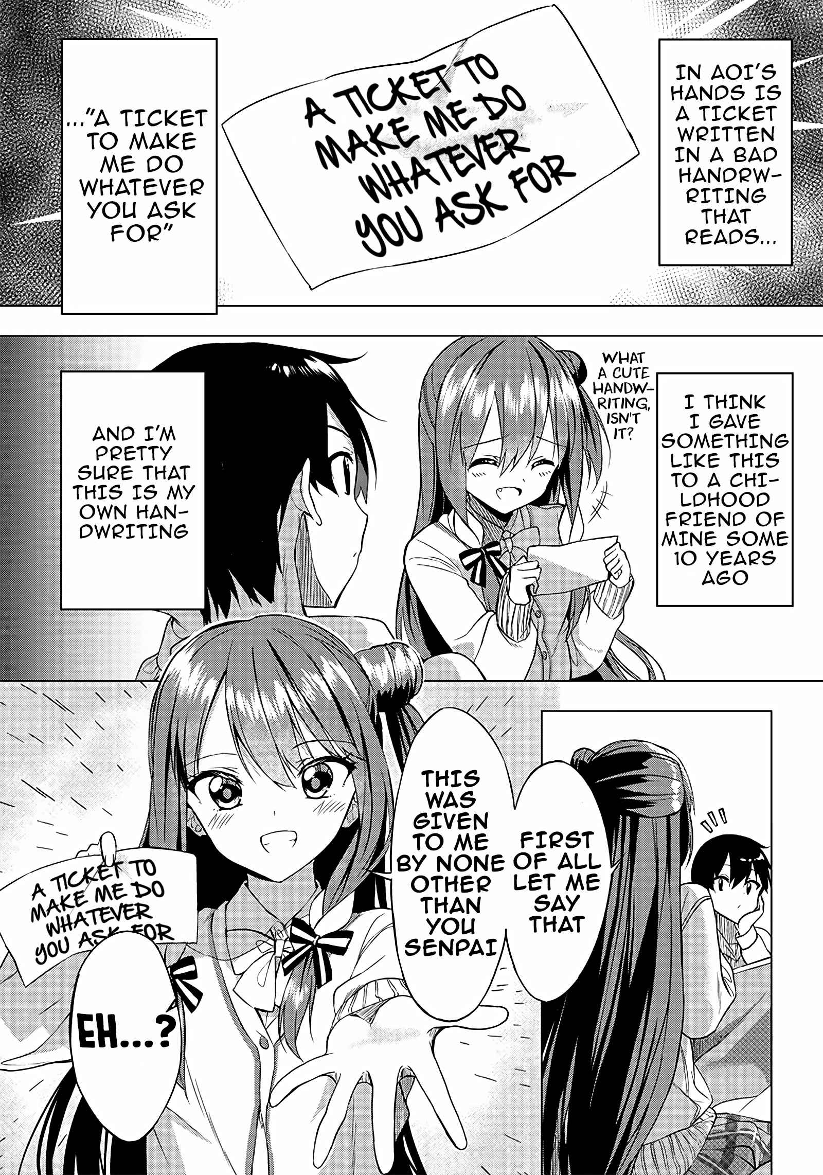 Kiite Kuremasu yo ne? Senpai Chapter 1 - Page 12