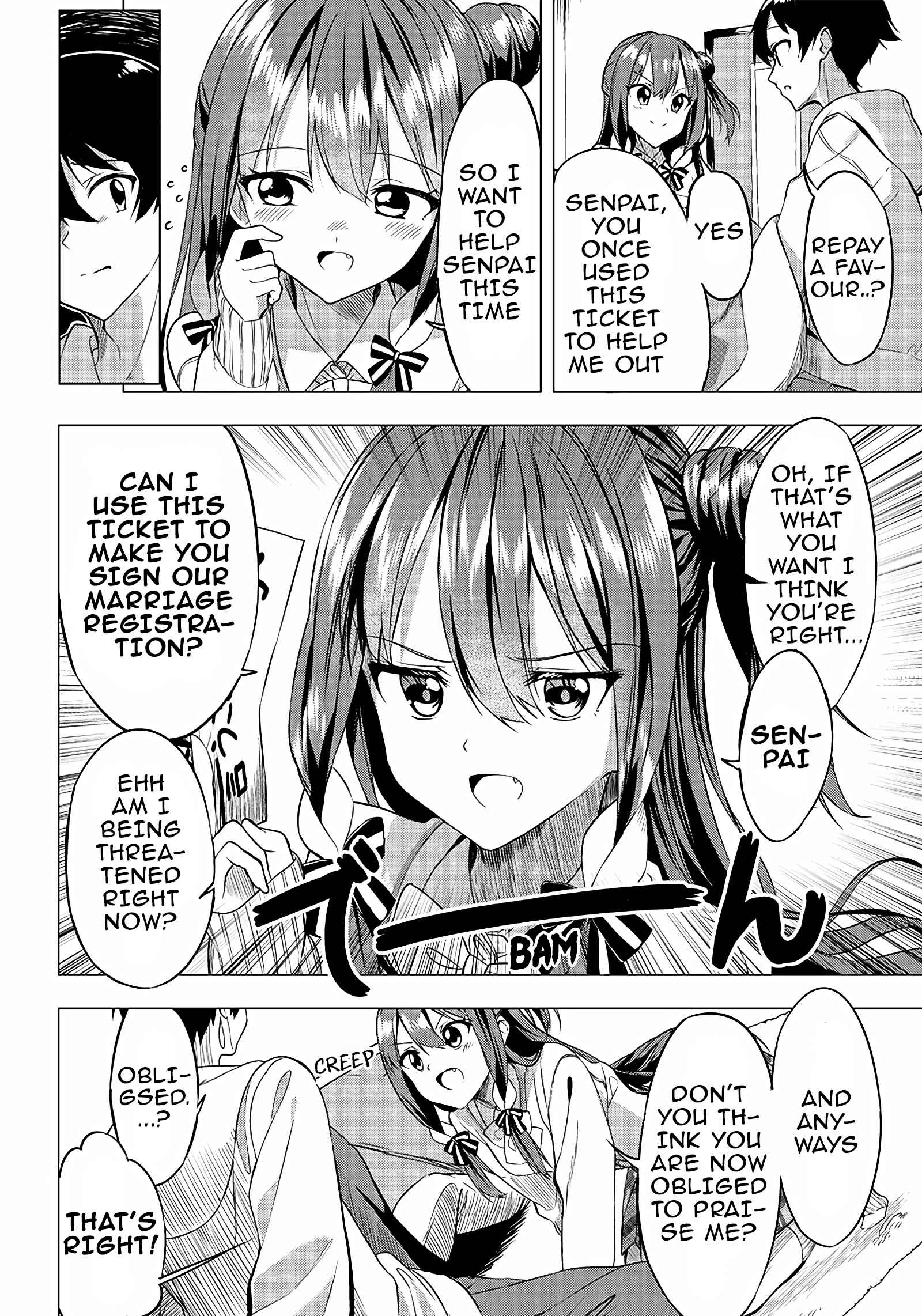 Kiite Kuremasu yo ne? Senpai Chapter 1 - Page 21