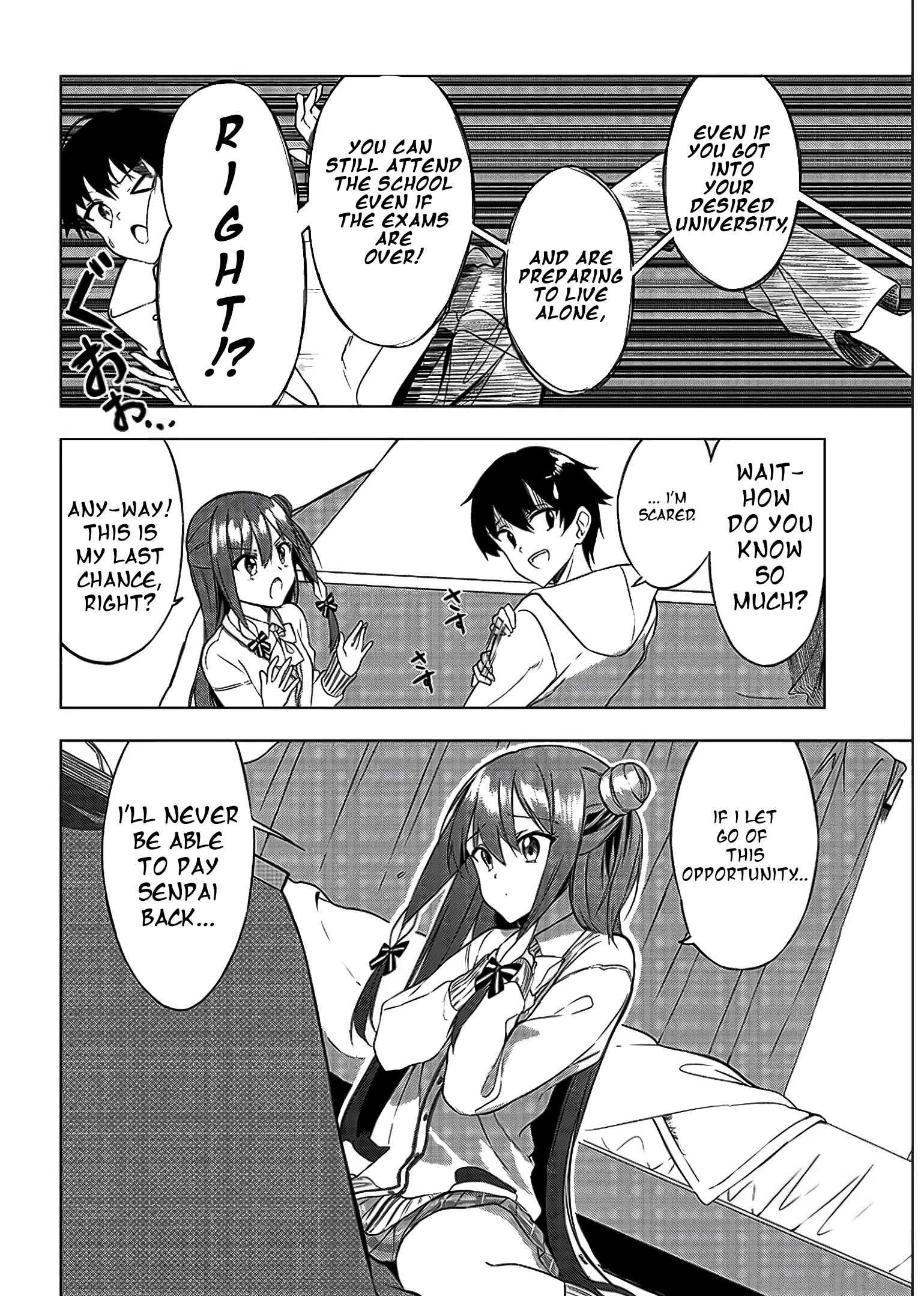 Kiite Kuremasu yo ne? Senpai Chapter 2.1 - Page 8