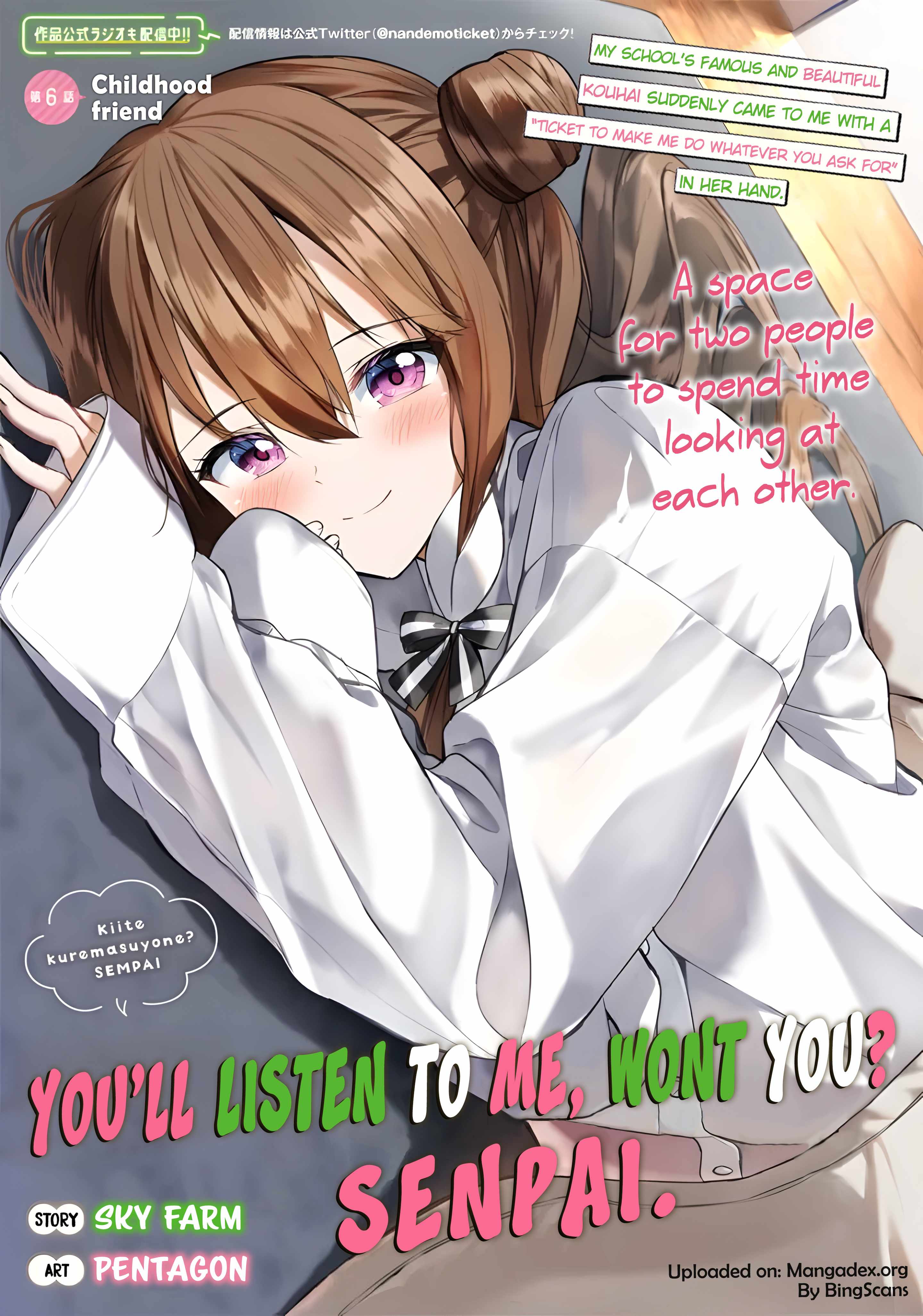 Kiite Kuremasu yo ne? Senpai Chapter 6 - Page 2