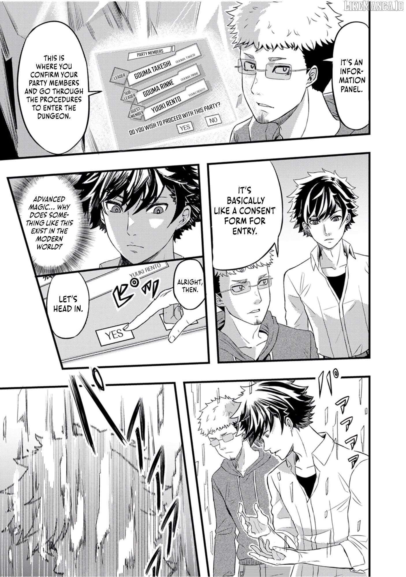 Kikaku-gai no Danjon Kouryaku-sha, Jitsu wa Isekai Kaeri no Moto Yuusha Chapter 1 - Page 22