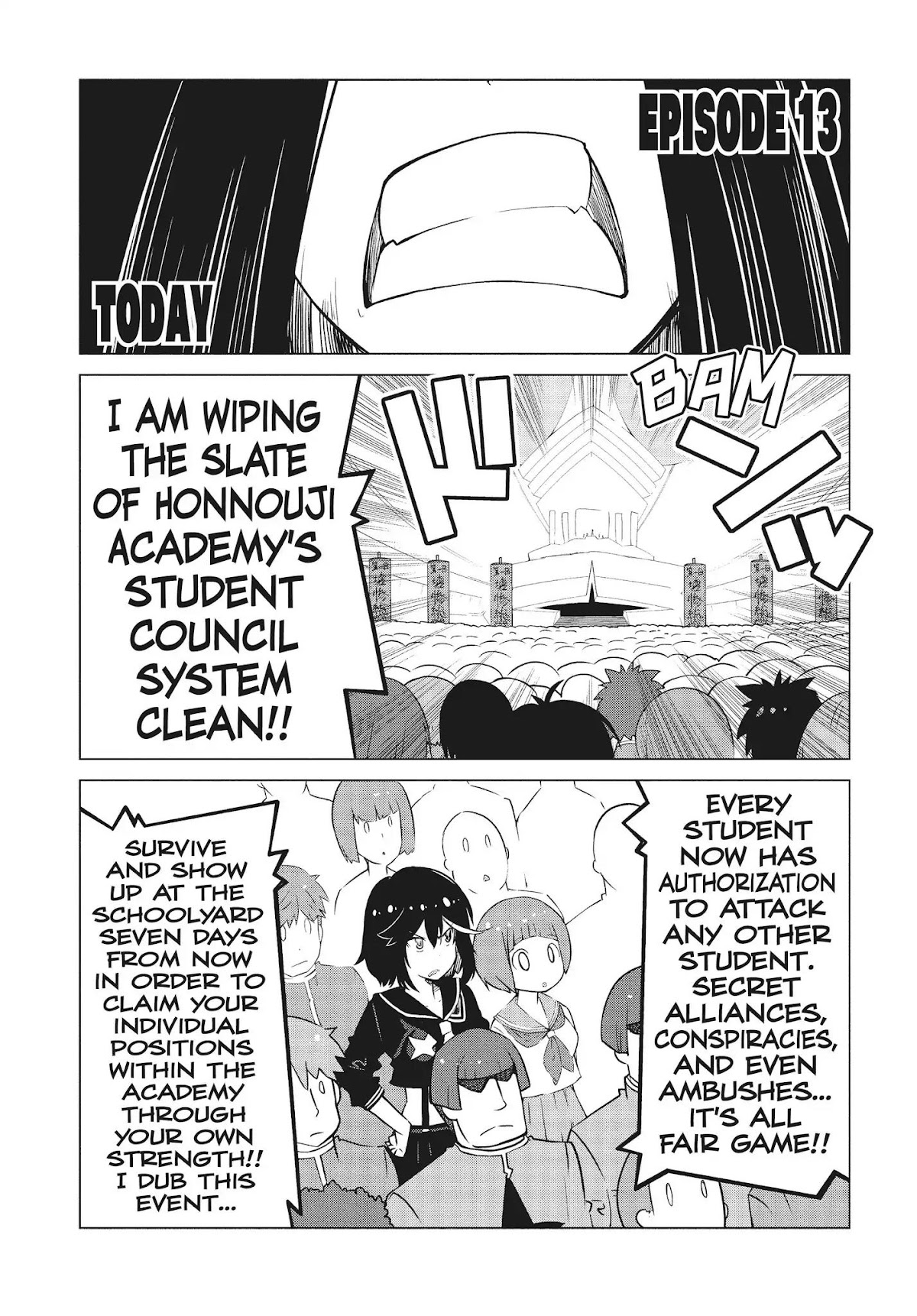 Kill la Kill Chapter 13 - Page 1