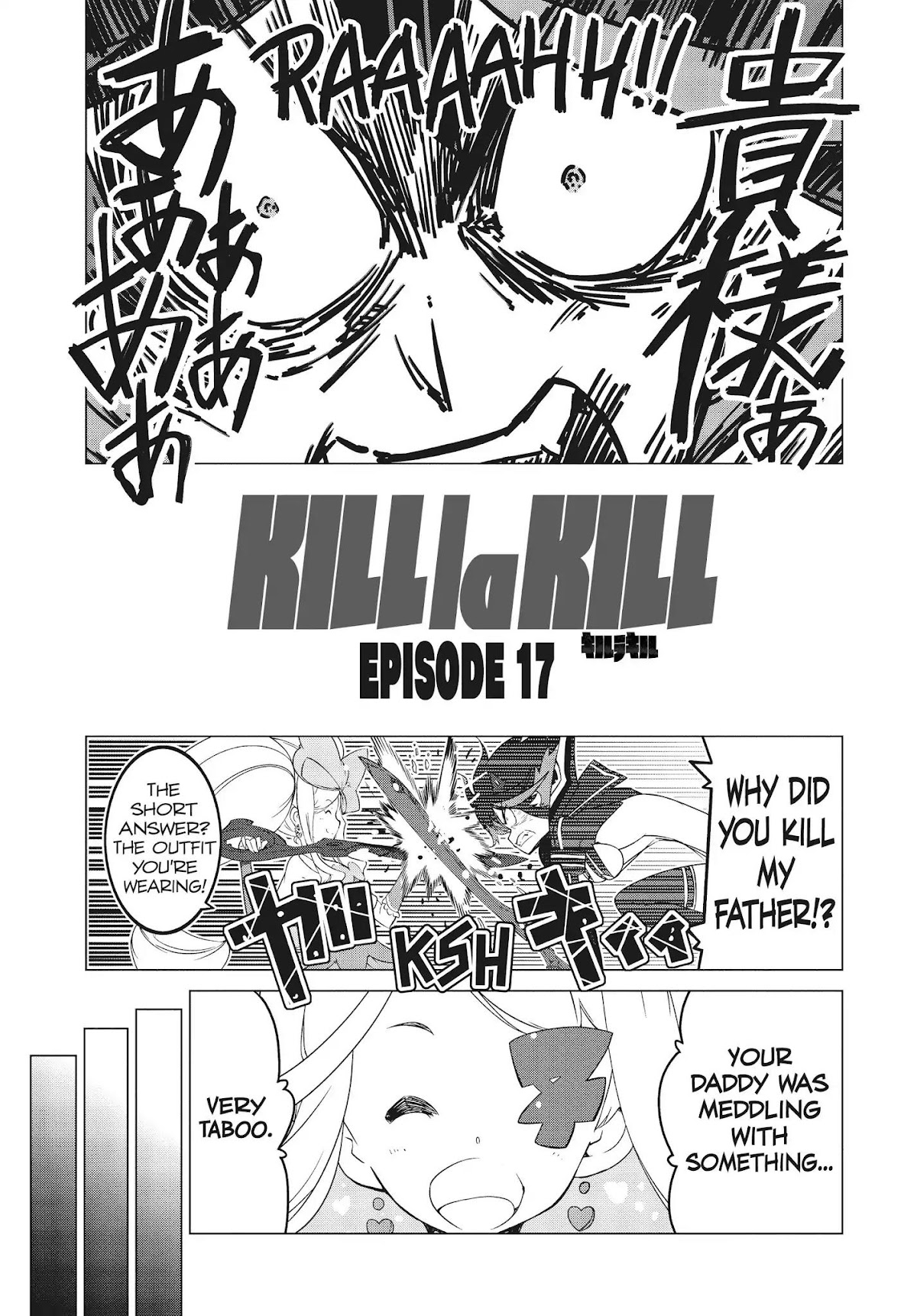 Kill la Kill Chapter 17 - Page 1