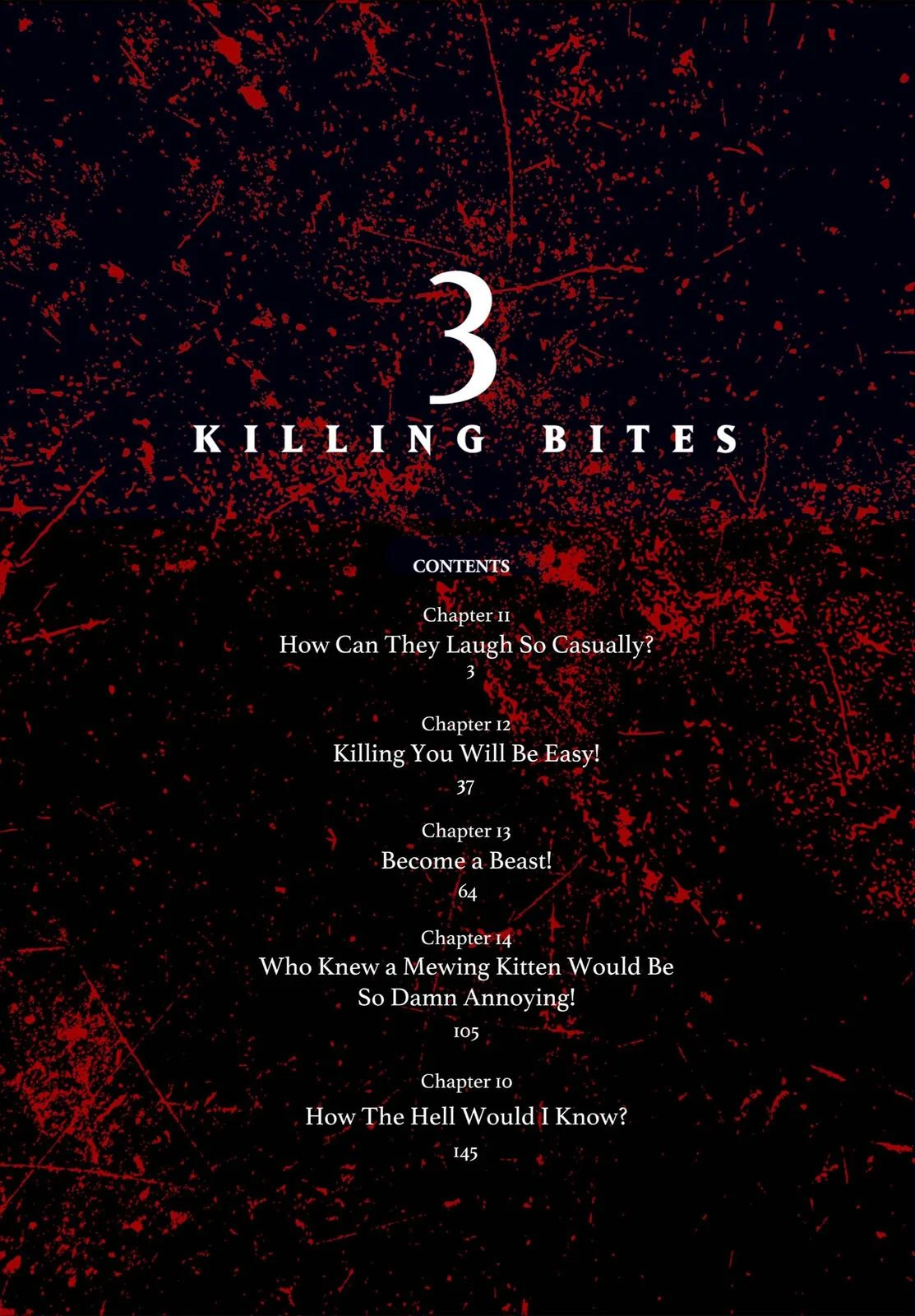 Killing Bites Chapter 11 - Page 3