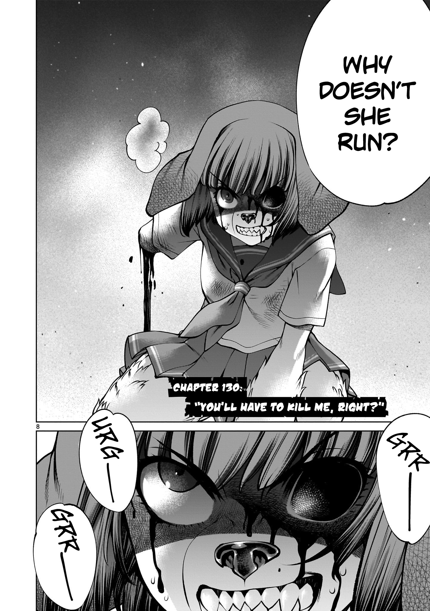 Killing Bites Chapter 130 - Page 8