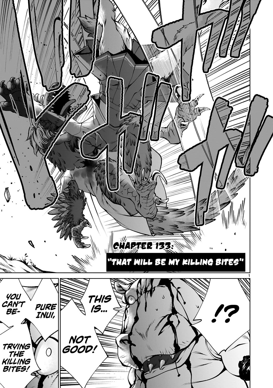 Killing Bites Chapter 133 - Page 1