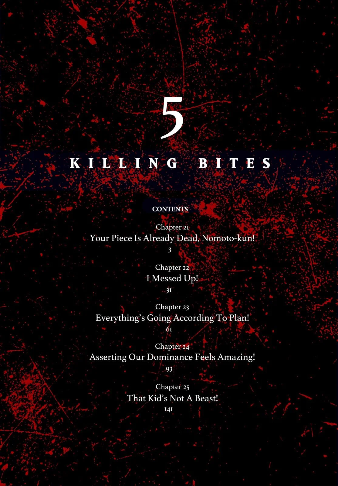 Killing Bites Chapter 21 - Page 3