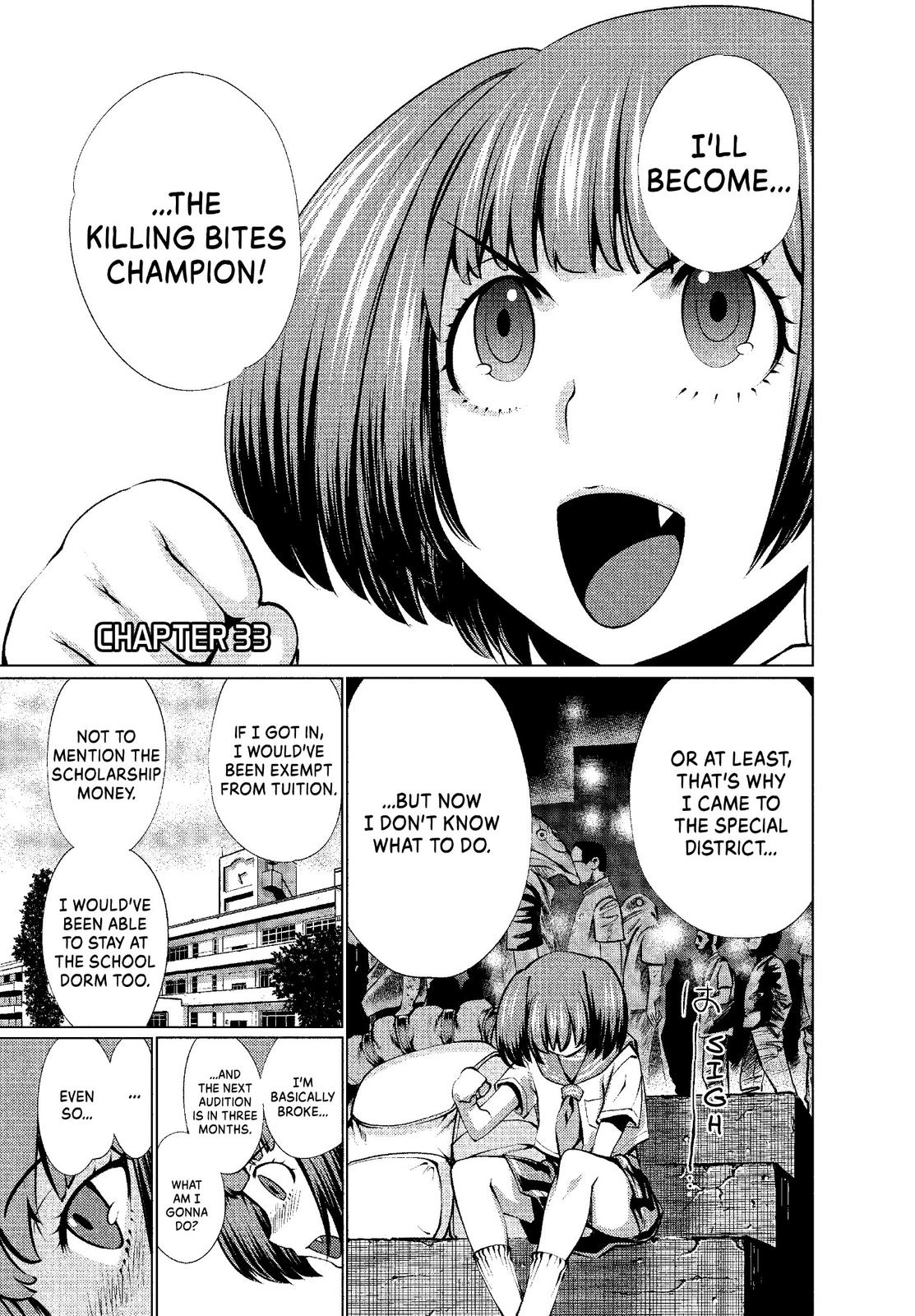 Killing Bites Chapter 33 - Page 1