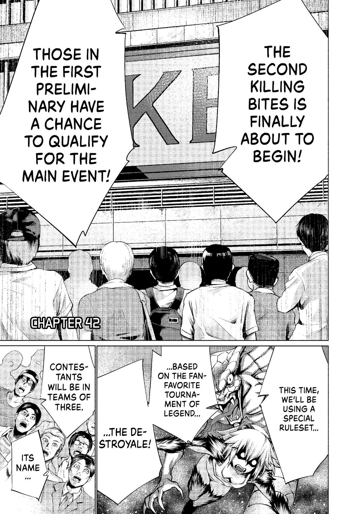 Killing Bites Chapter 42 - Page 1