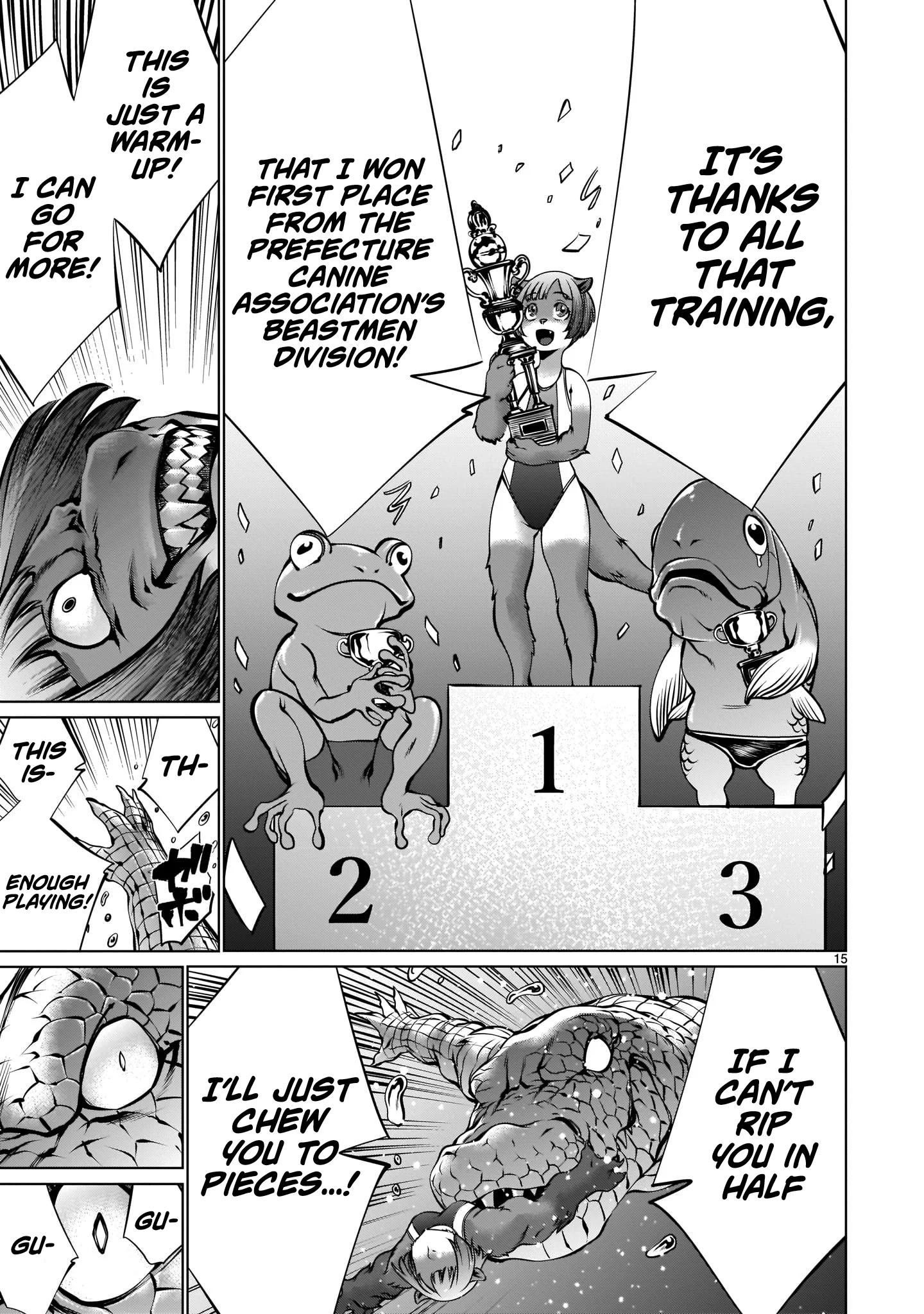 Killing Bites Chapter 91 - Page 15