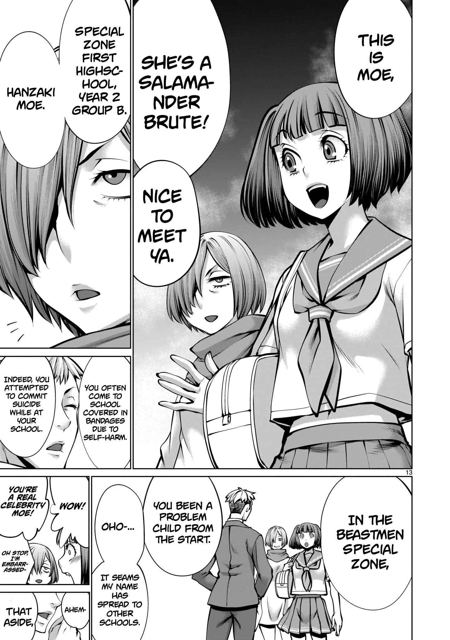 Killing Bites Chapter 92 - Page 12