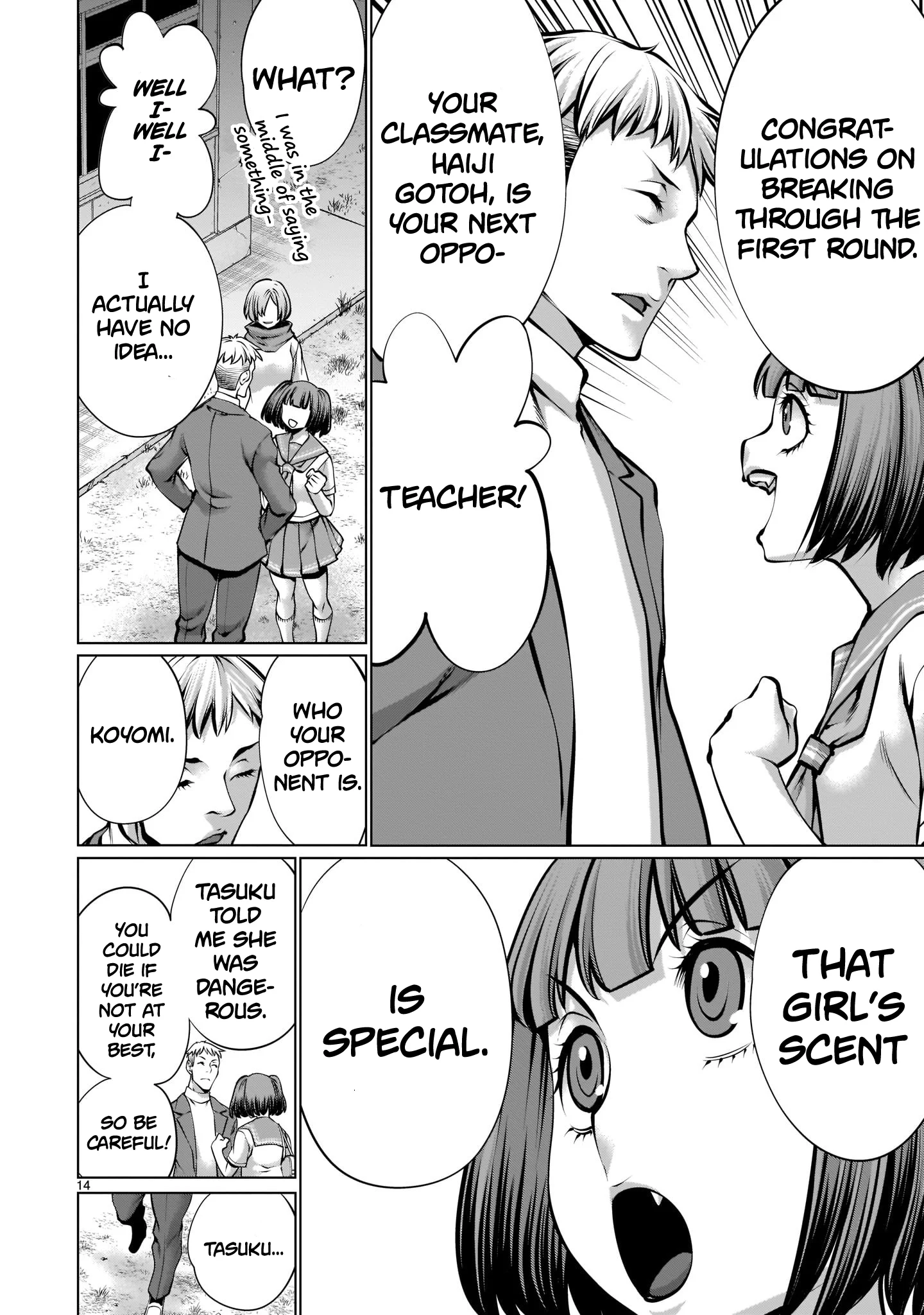 Killing Bites Chapter 92 - Page 13