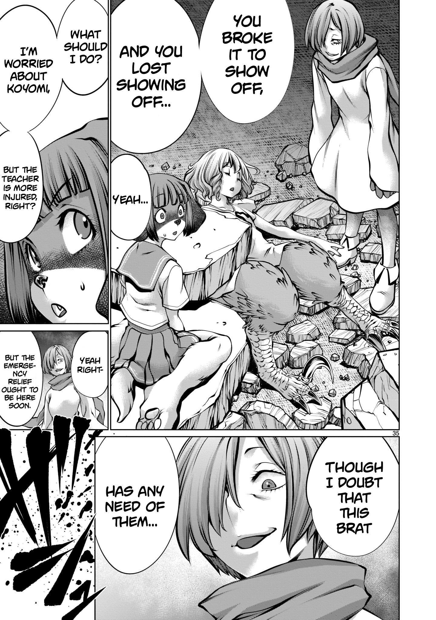 Killing Bites Chapter 93 - Page 31