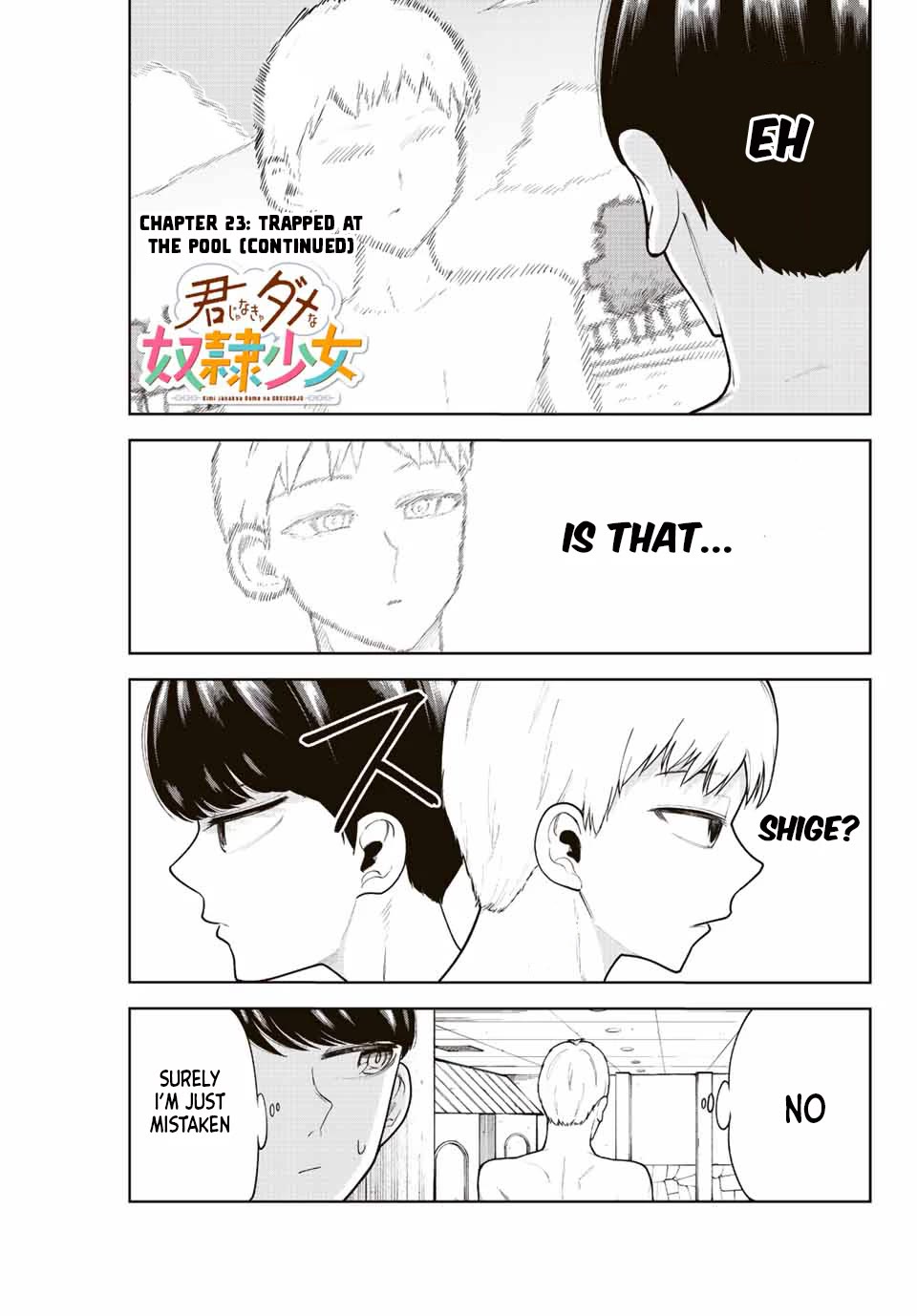 Kimi janakya Dame na Dorei Shoujo Chapter 23 - Page 1