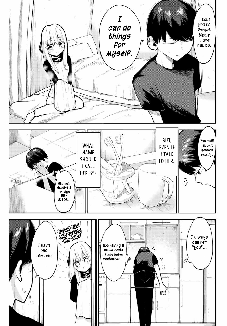 Kimi janakya Dame na Dorei Shoujo Chapter 3 - Page 3