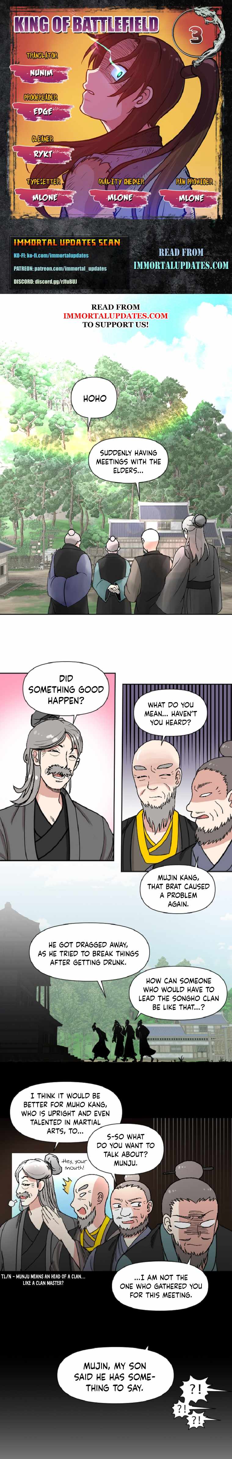 King of Battlefield Chapter 3 - Page 0